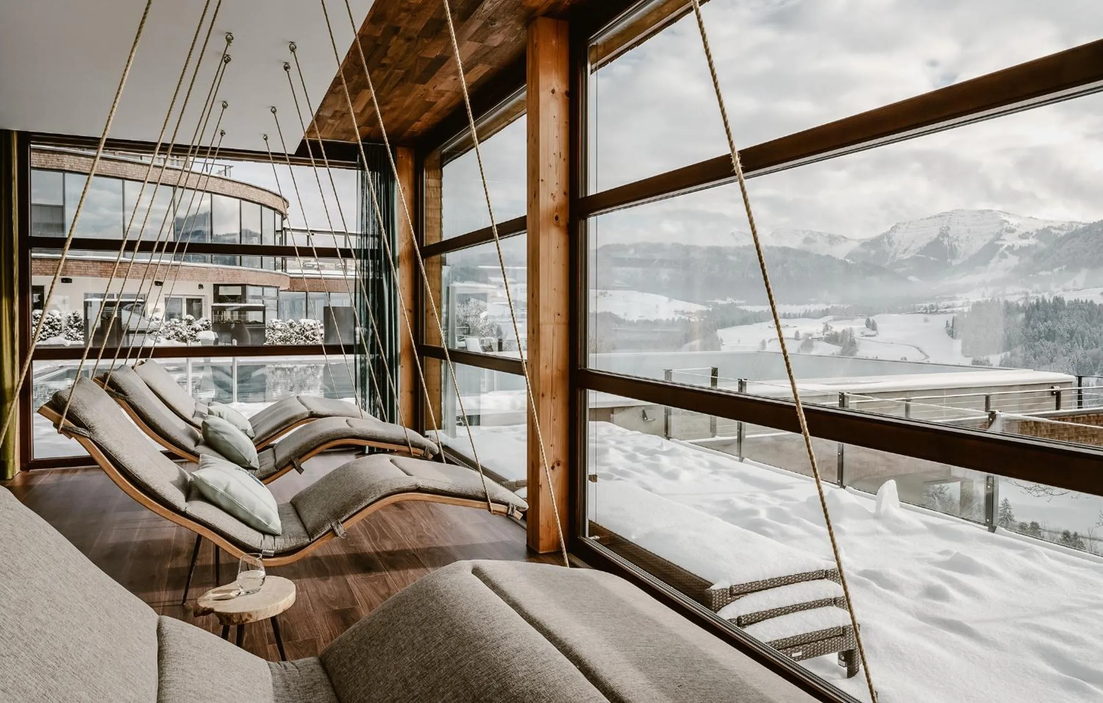 Spa and wellness centre/facilities in Bergkristall - Mein Resort im Allgäu