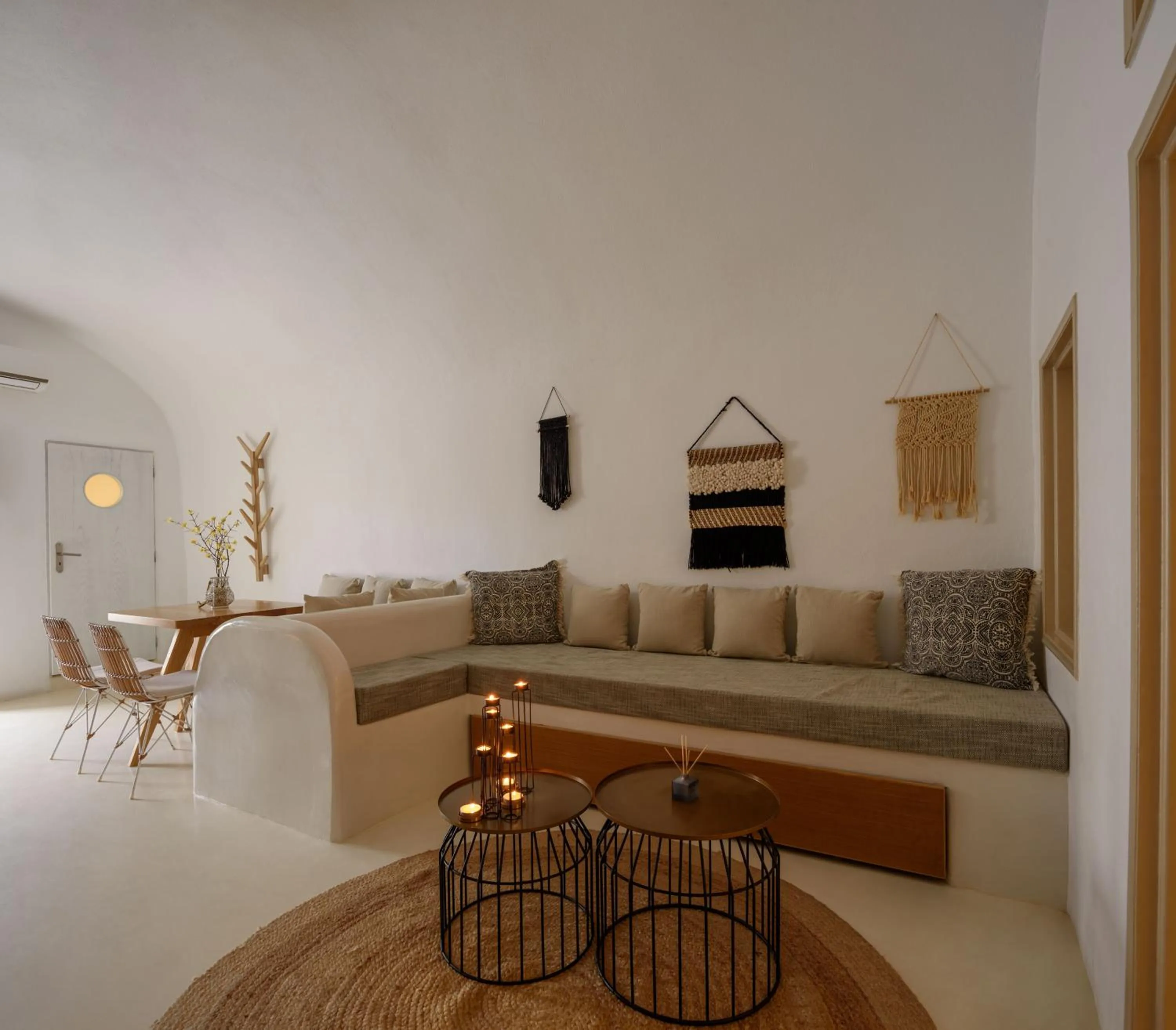 Living room in Suite Home Santorini
