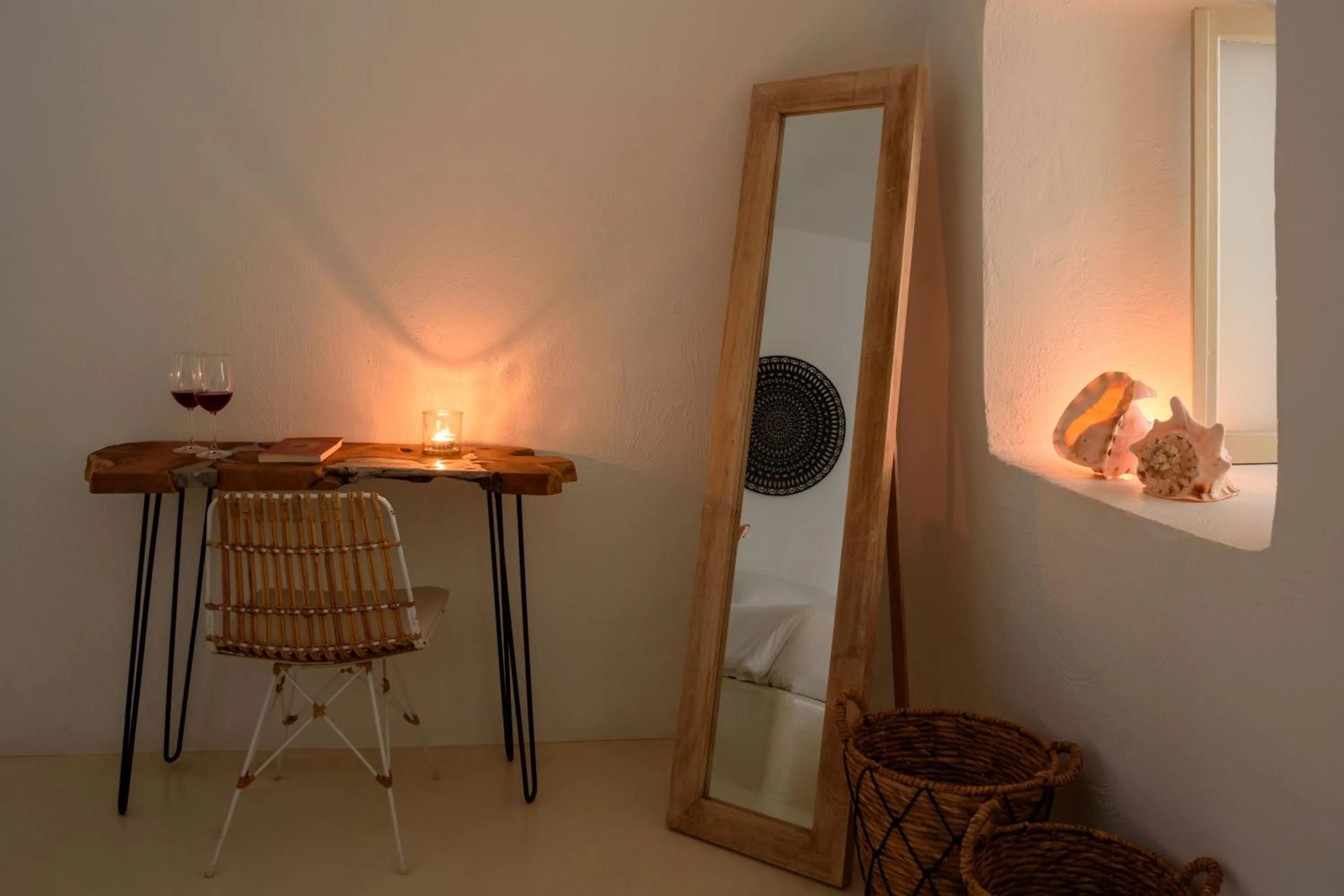 Living room in Suite Home Santorini