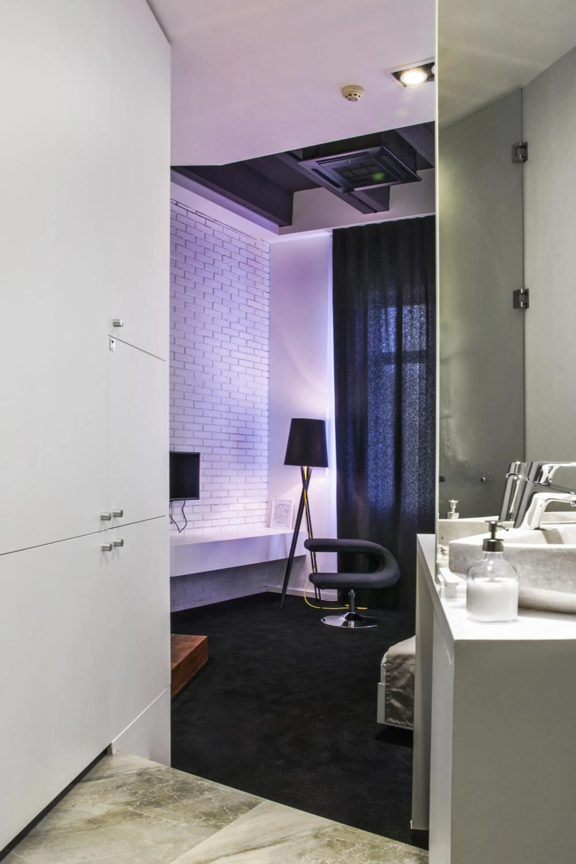 Bed in Garni Hotel Eter