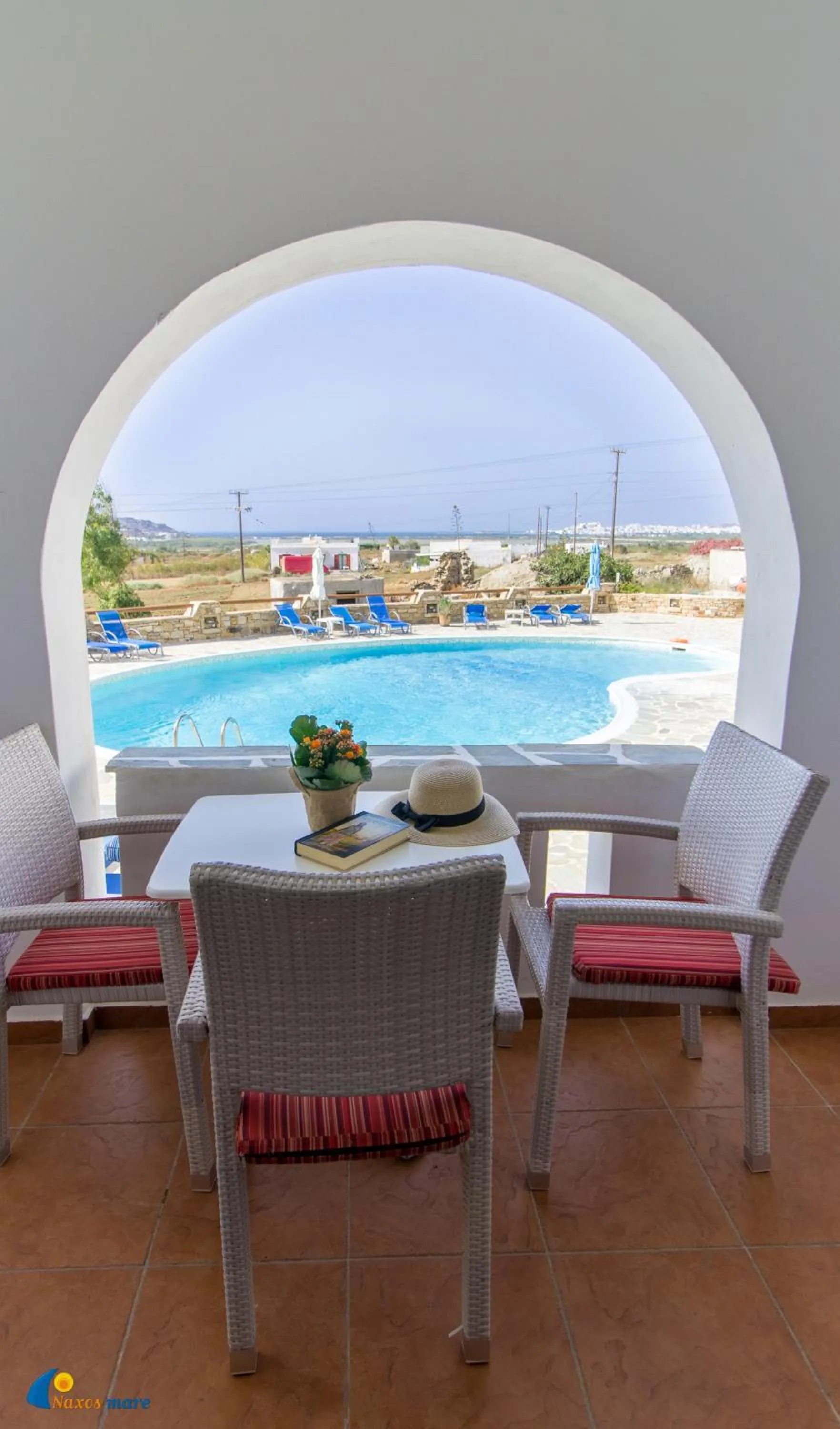 Balcony/Terrace in Naxos Mare