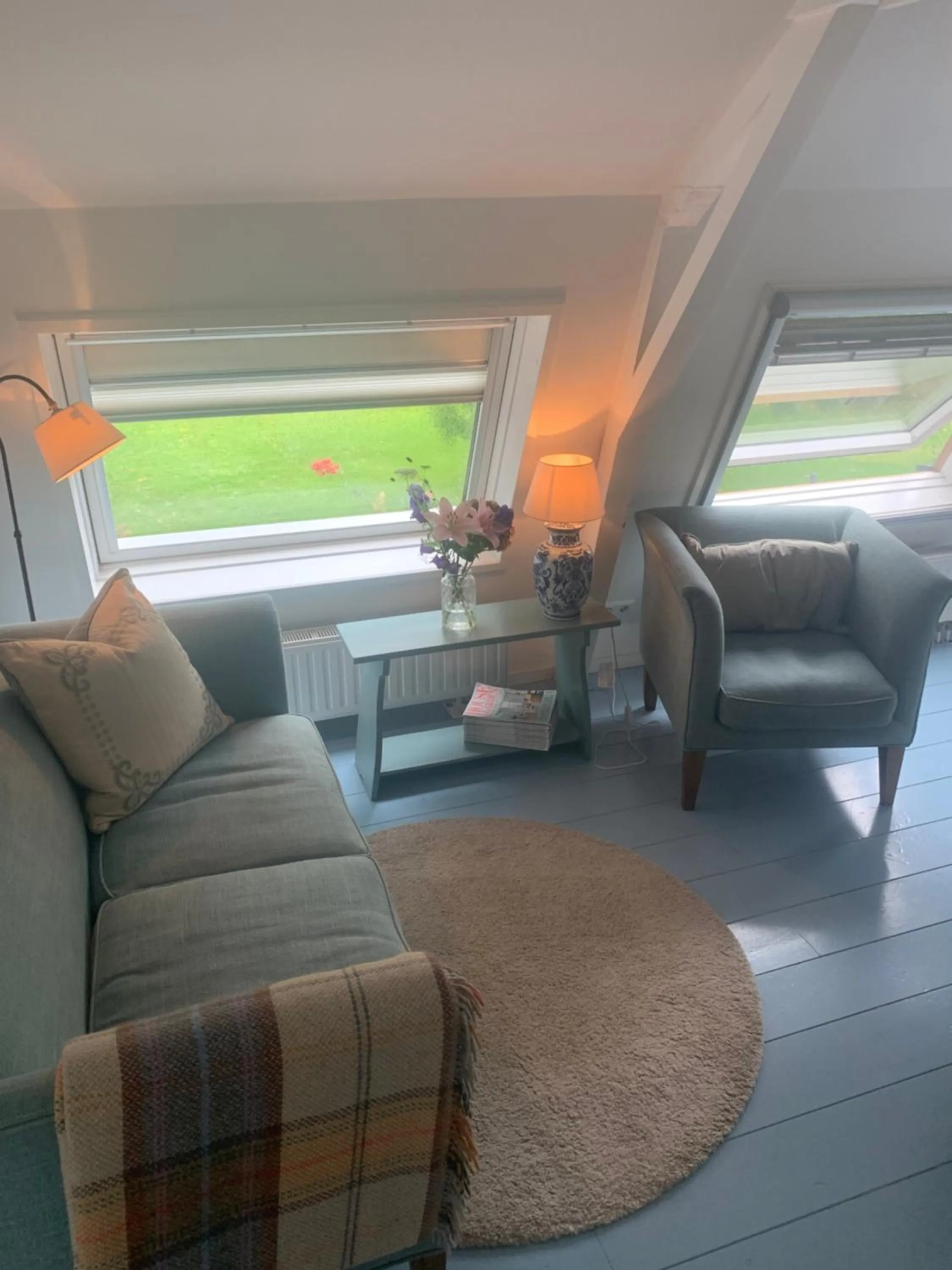 Seating area in De Vink Bed & Breakfast