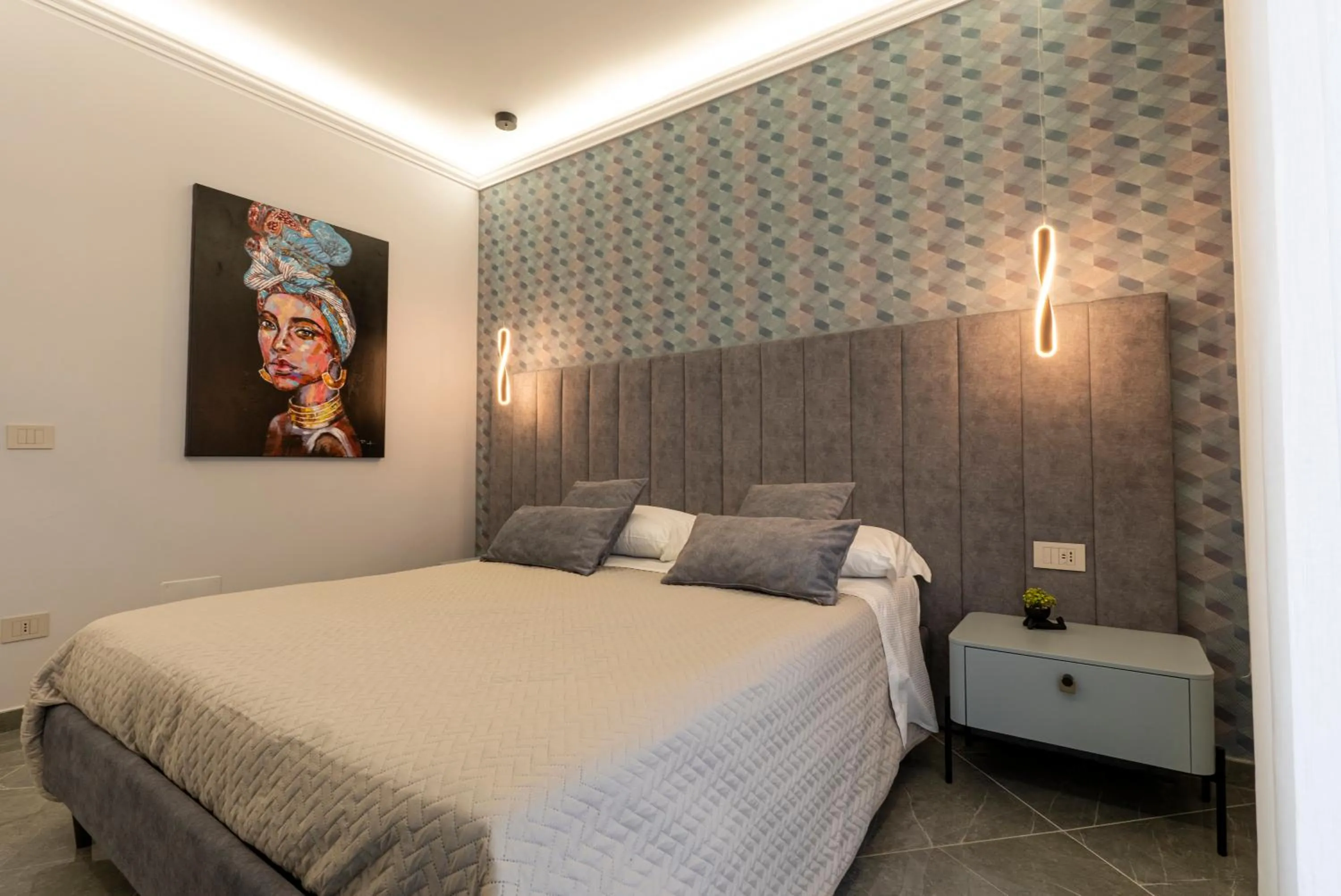 Bedroom, Bed in Amabile Luxury Rooms