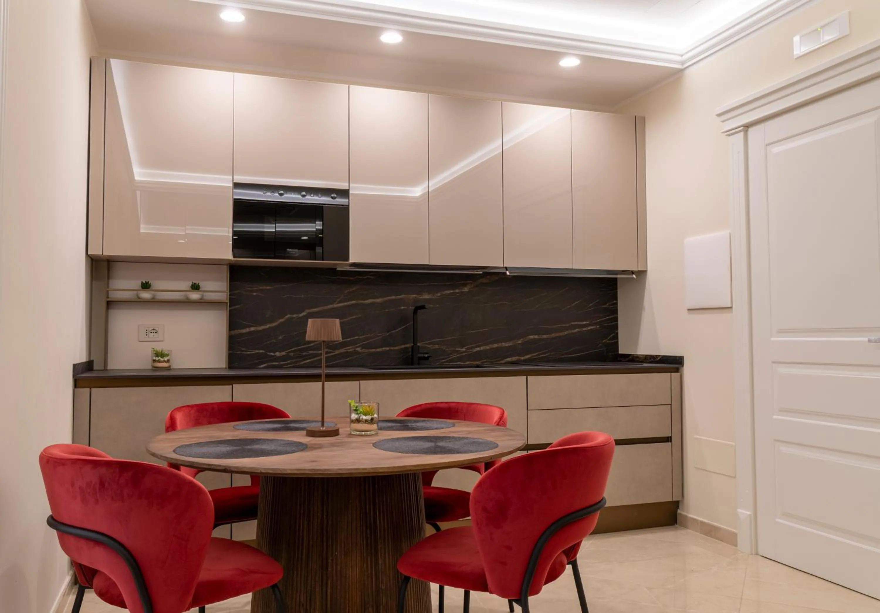 kitchen in Amabile Luxury Rooms
