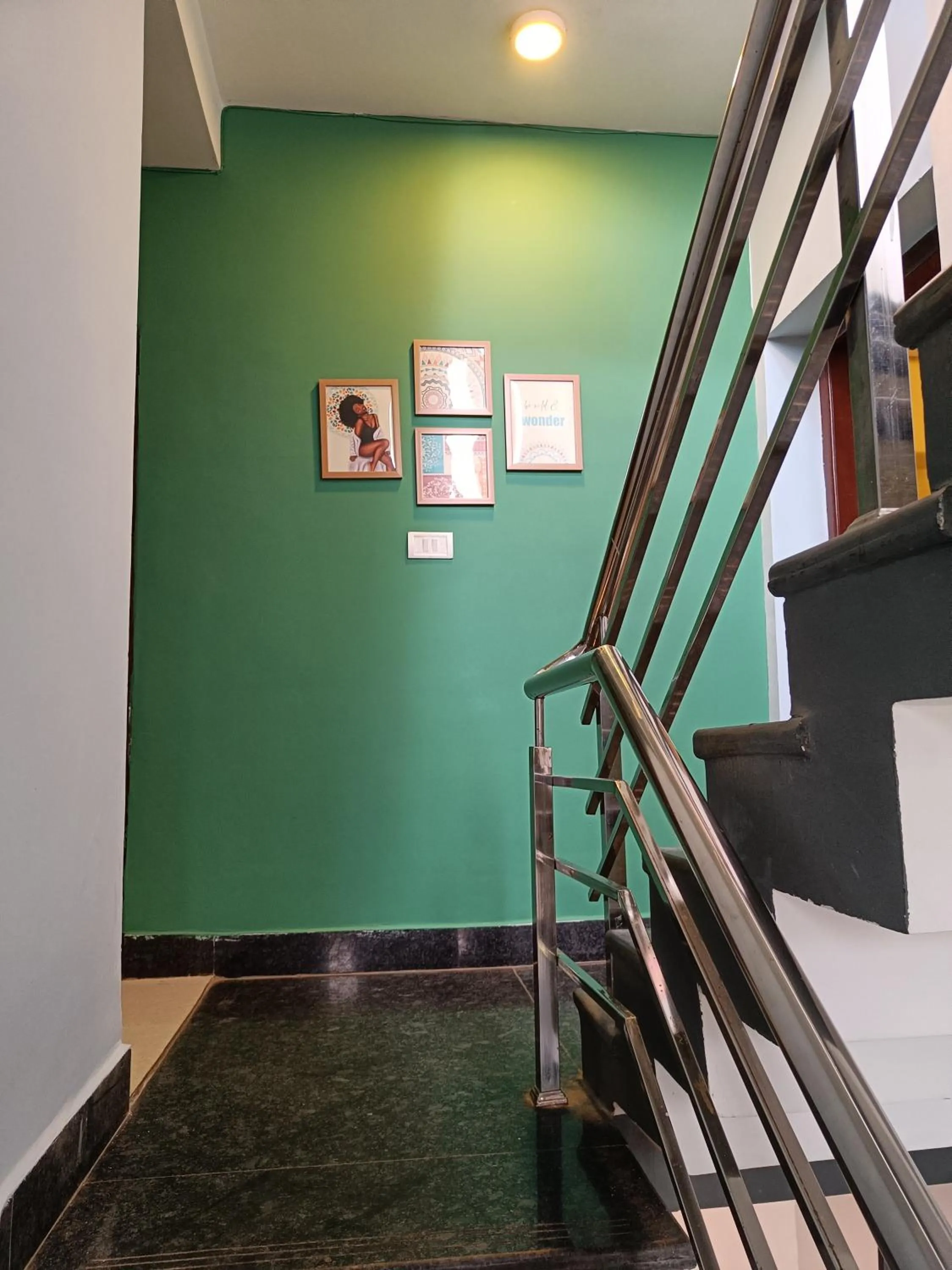 Lobby or reception in Hotel Crystal Stay