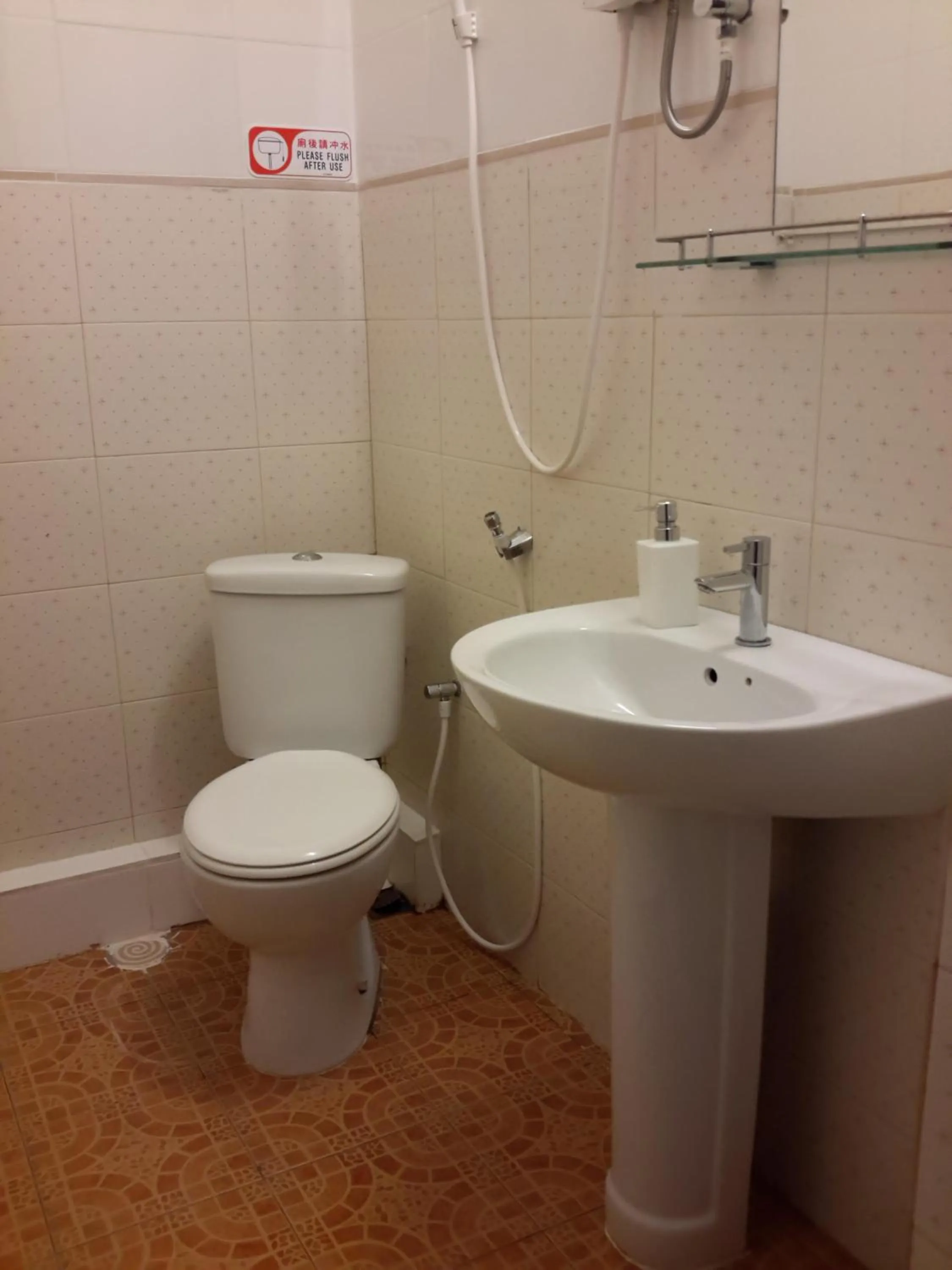 Bathroom in Rasa Motel