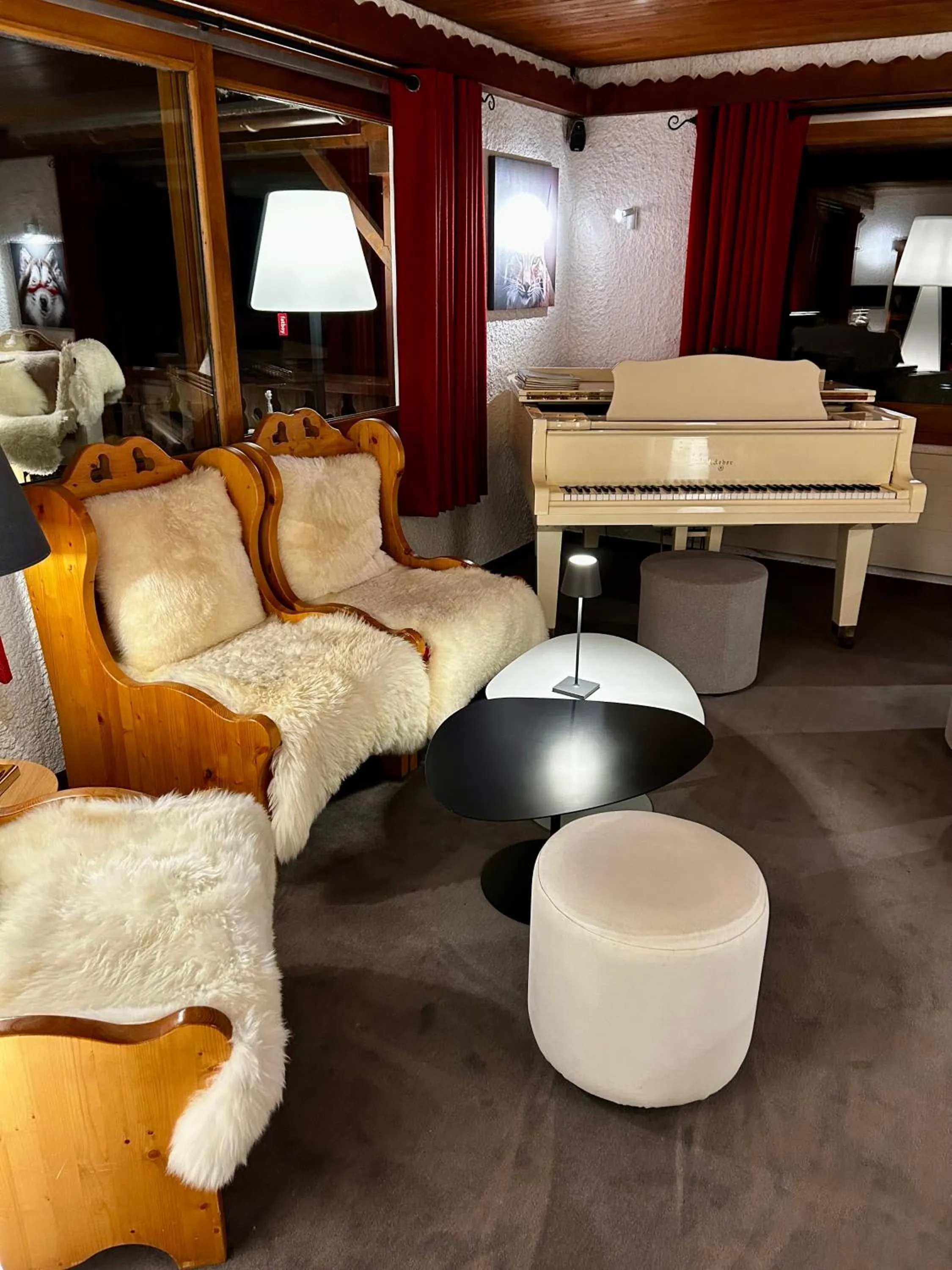 Living room in Hotel Bel'alpe