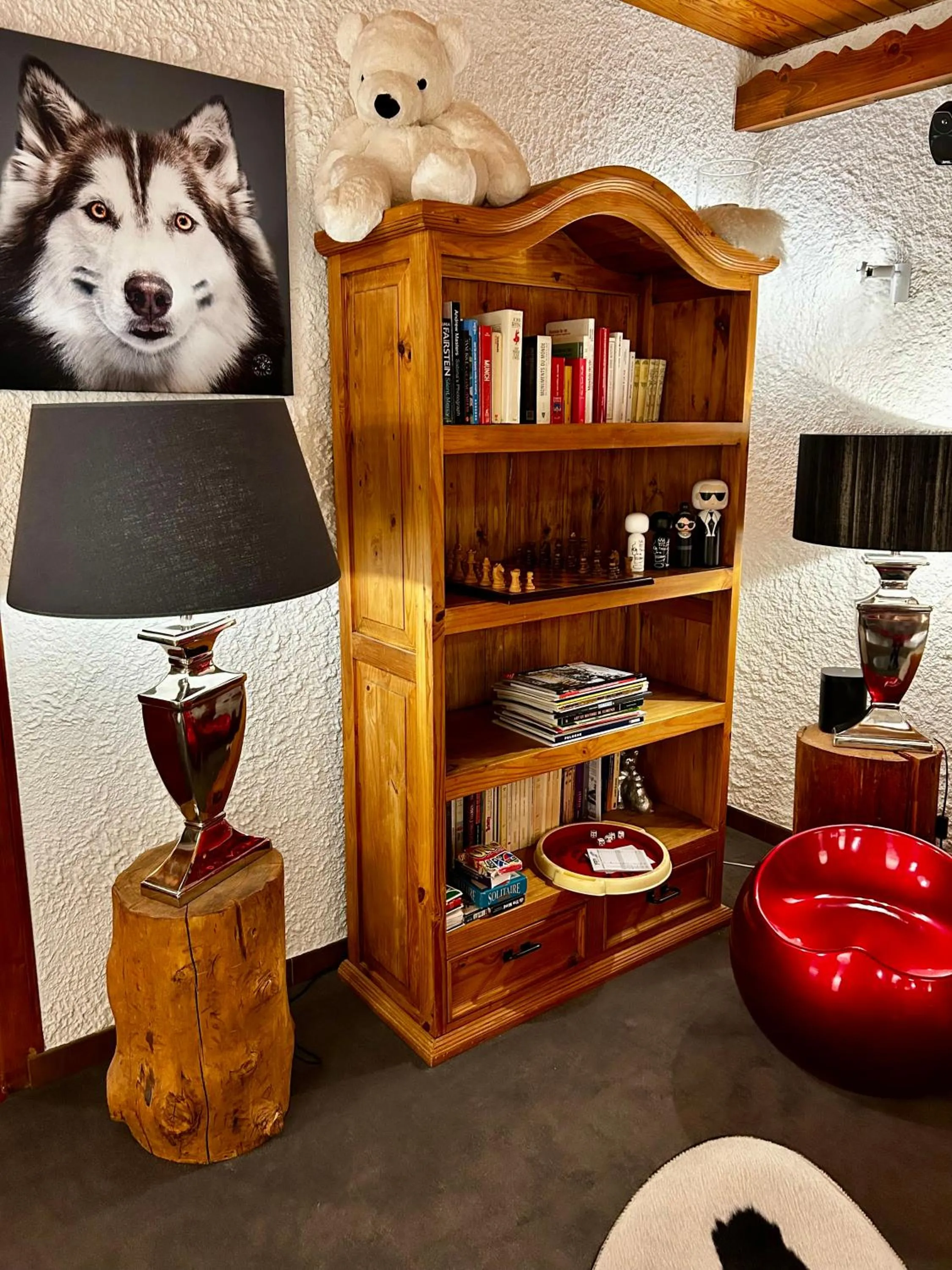 Library in Hotel Bel'alpe