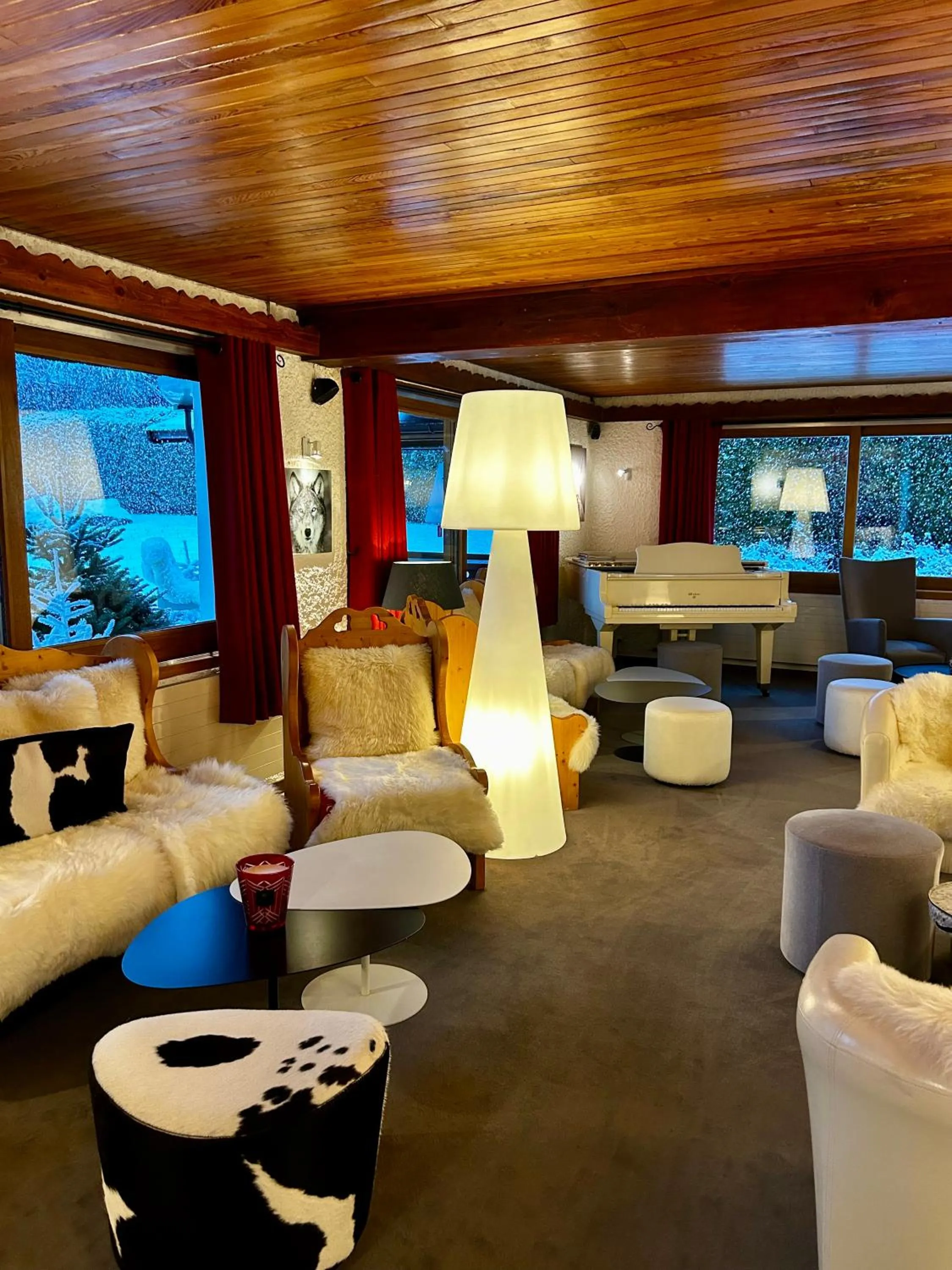 Living room in Hotel Bel'alpe