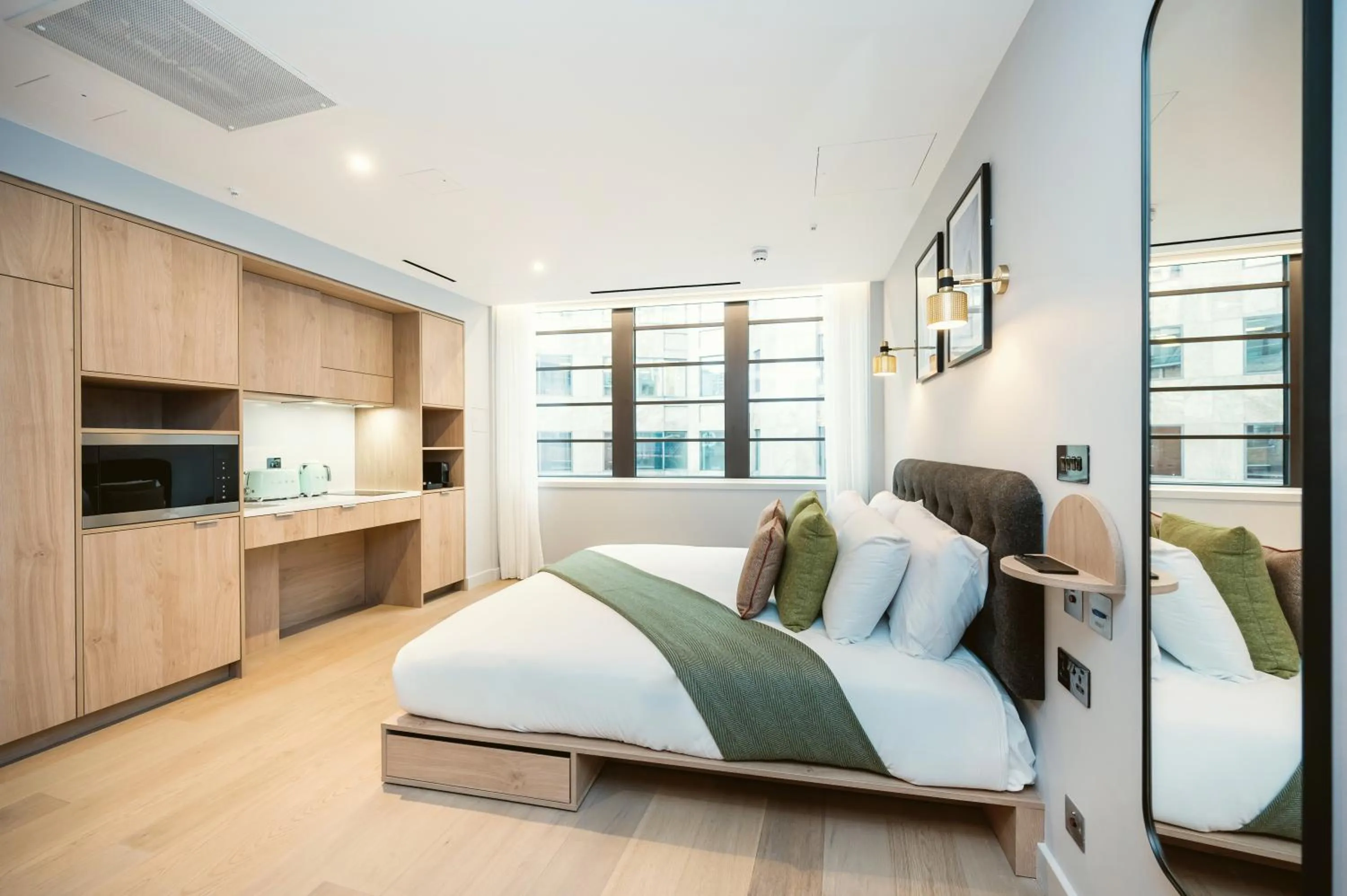 Bed in Wilde Aparthotels Lisbon Liberdade