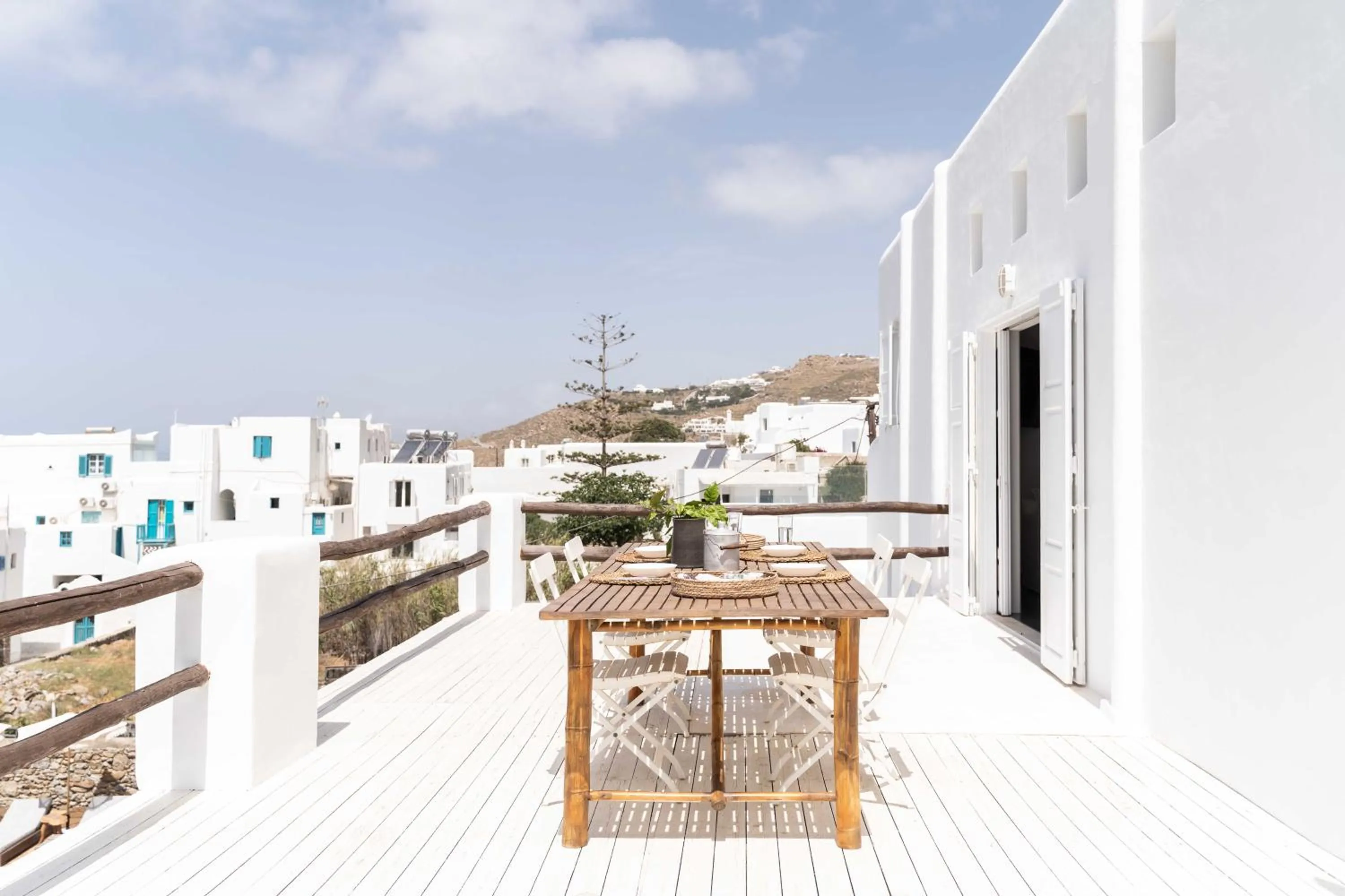 Natural landscape in Tagoo Studios Mykonos