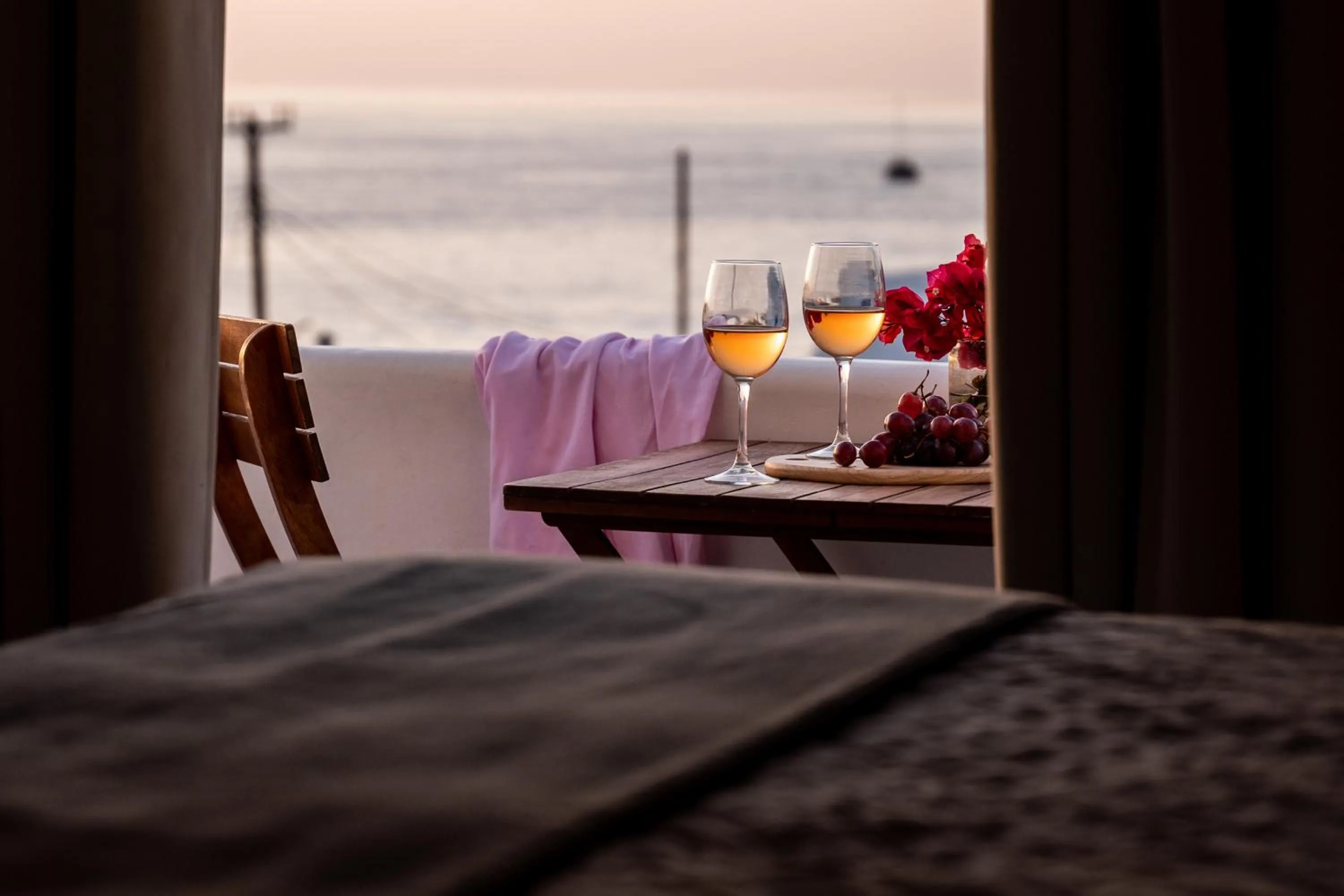 Balcony/Terrace in Tagoo Studios Mykonos