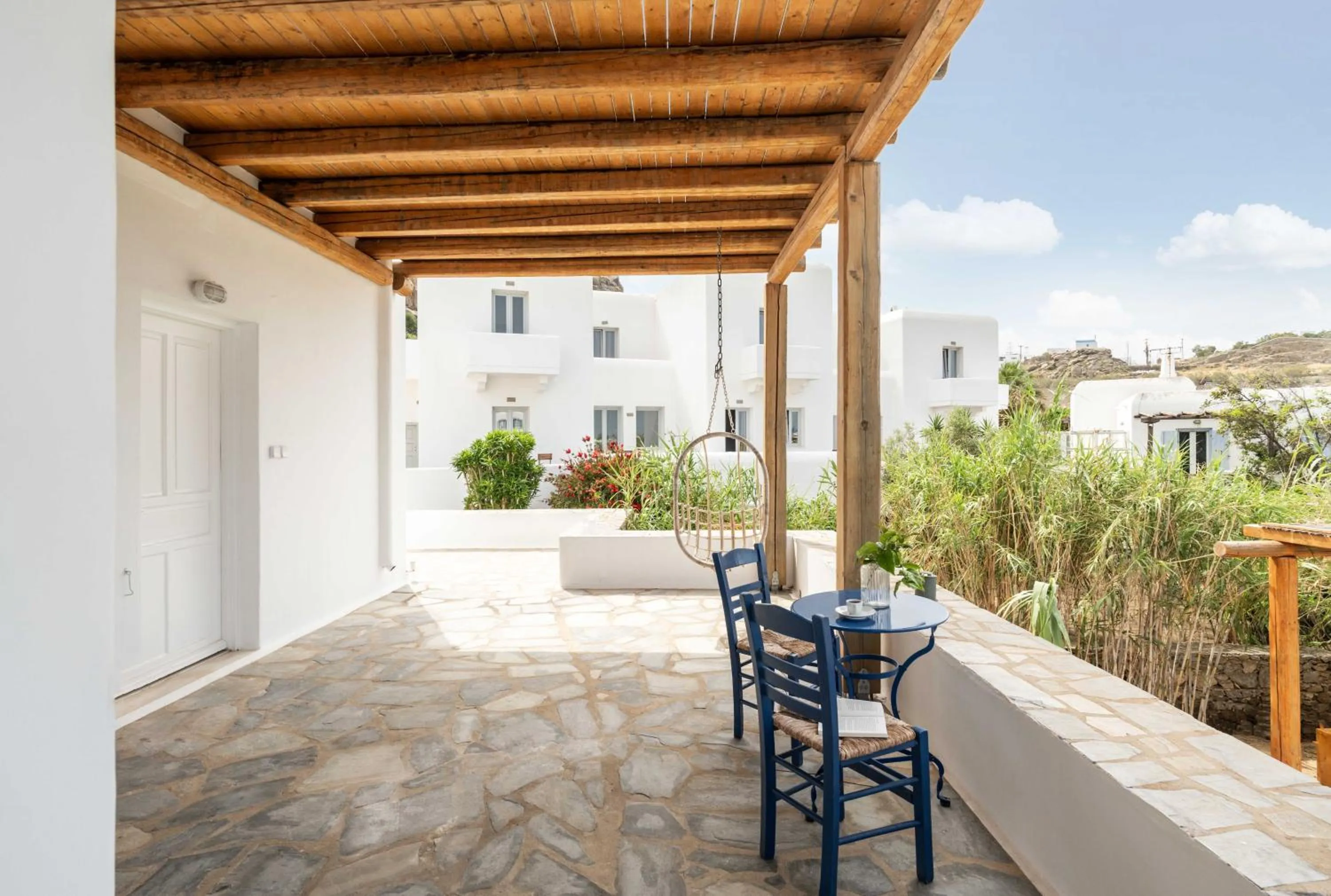 Balcony/Terrace in Tagoo Studios Mykonos