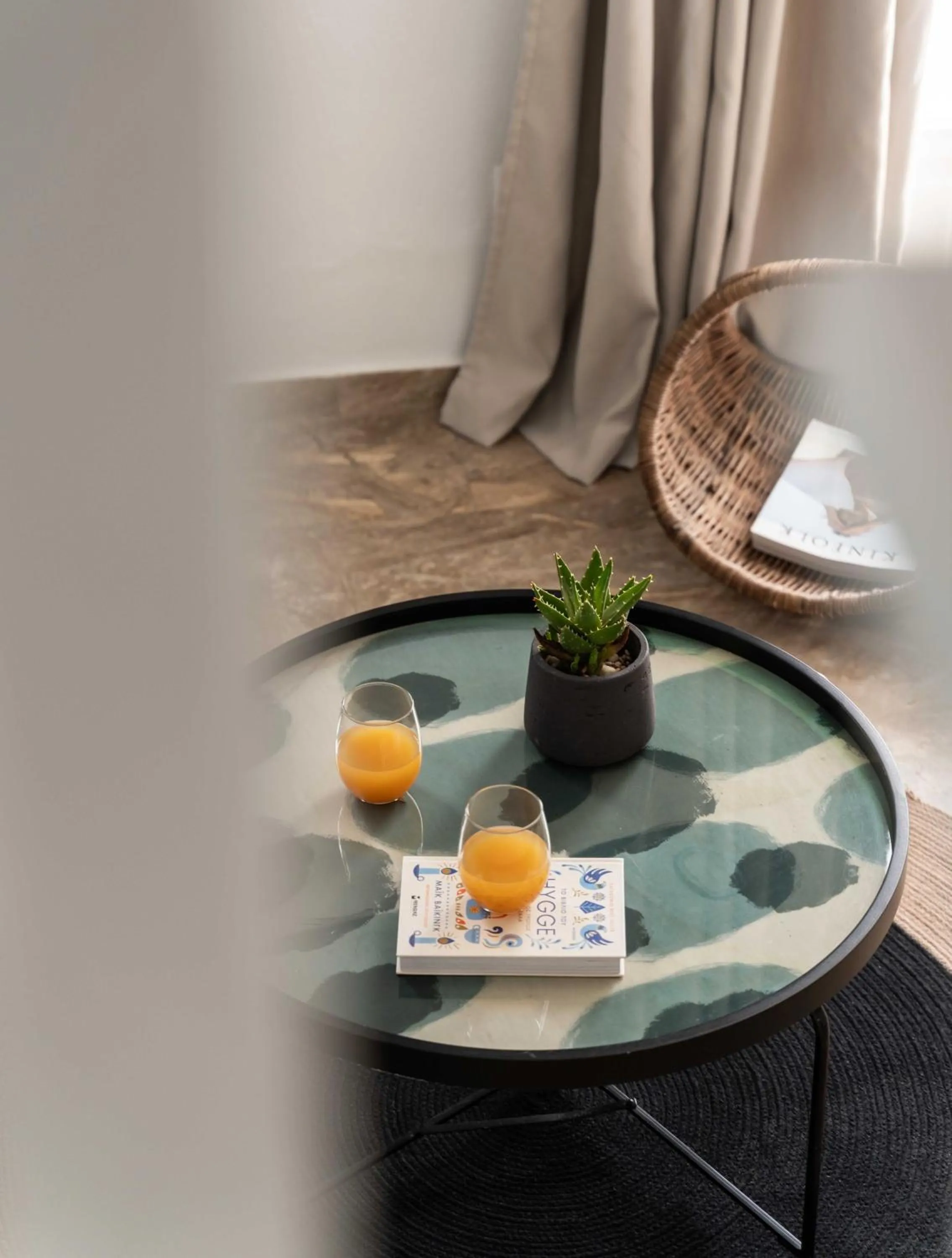 Decorative detail in Tagoo Studios Mykonos