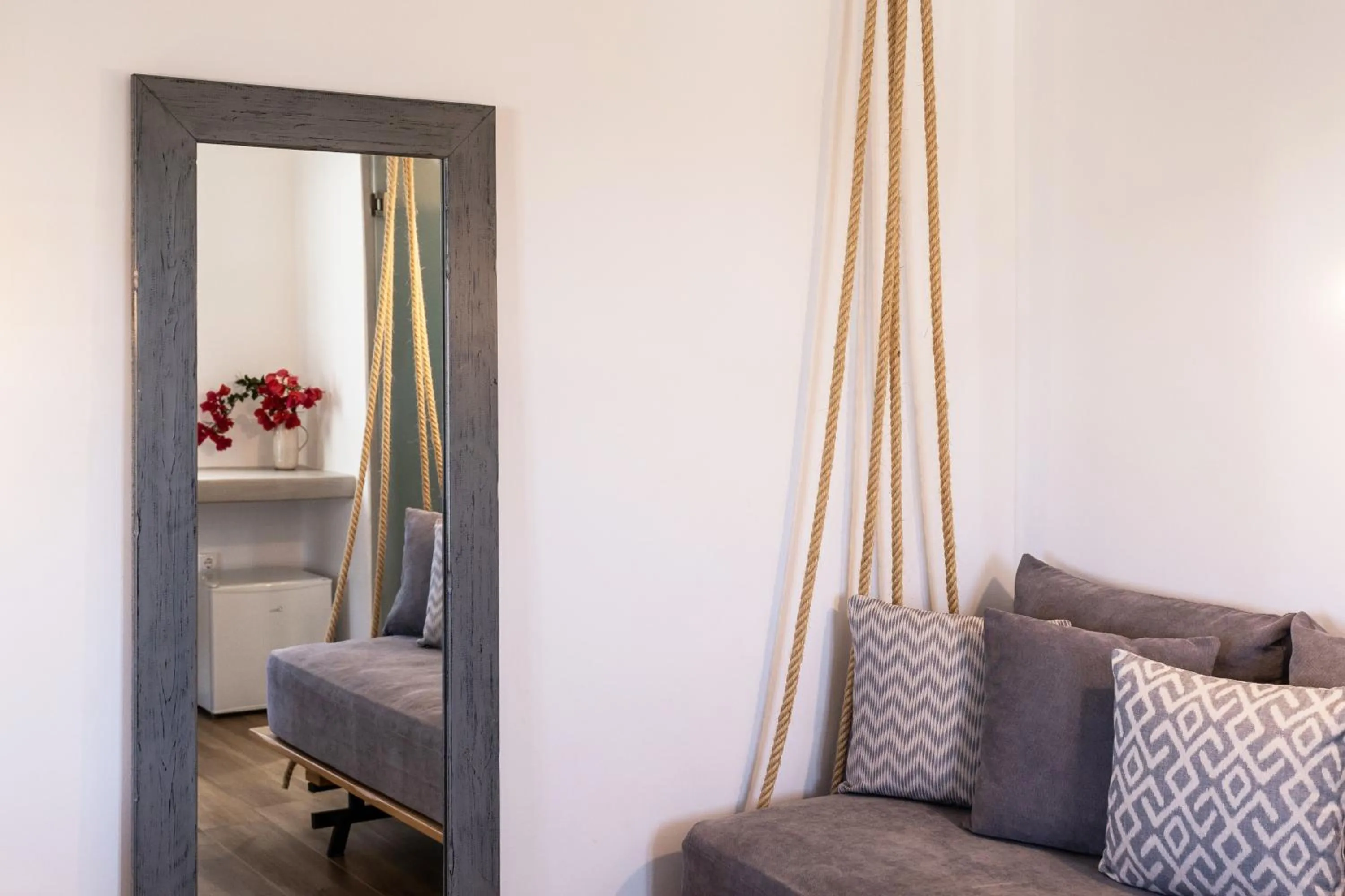 Living room in Tagoo Studios Mykonos