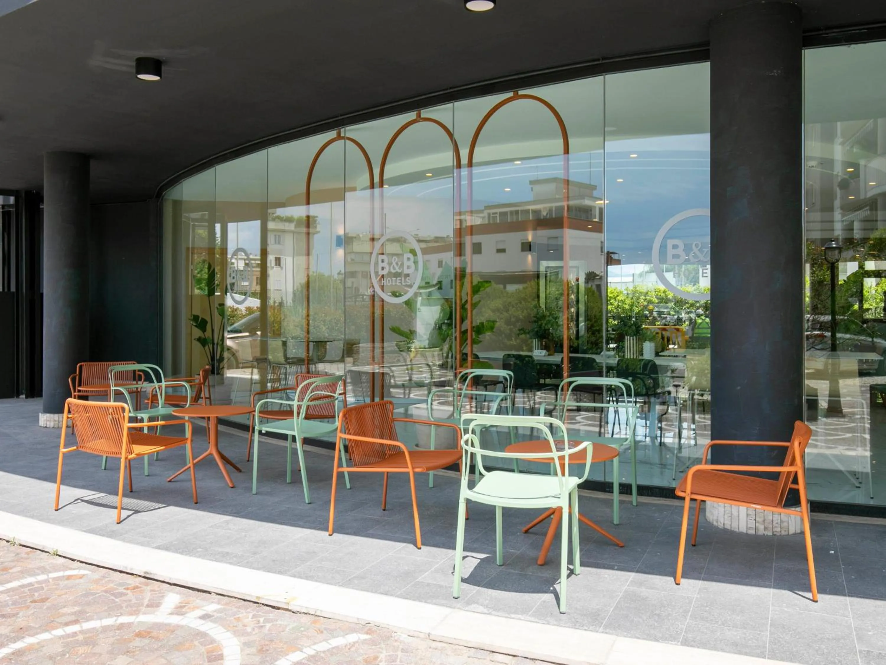 Property building in B&B HOTEL Latina