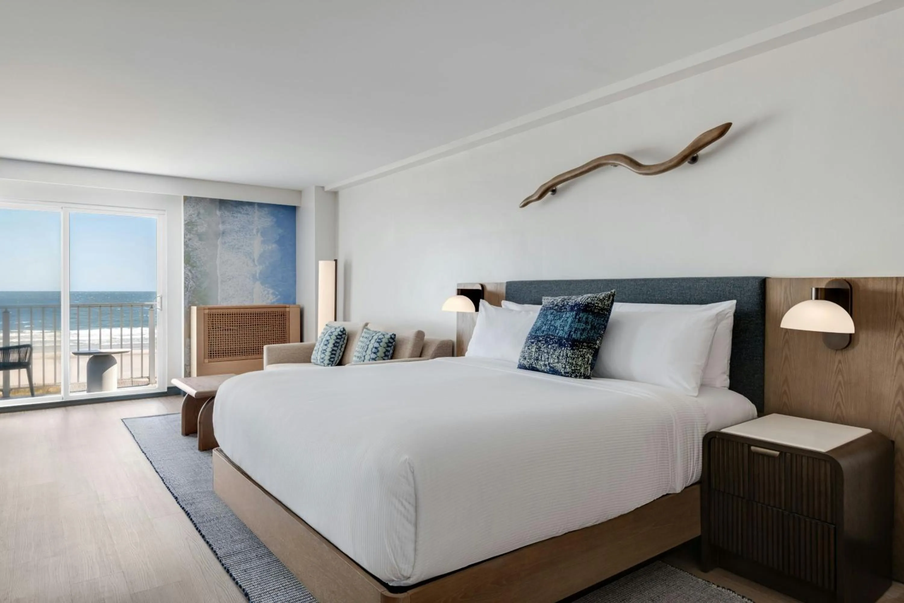 Photo of the whole room, Bed in The Seahaus Hotel, Atlantic City Boardwalk, a Tribute Portfolio Hotel