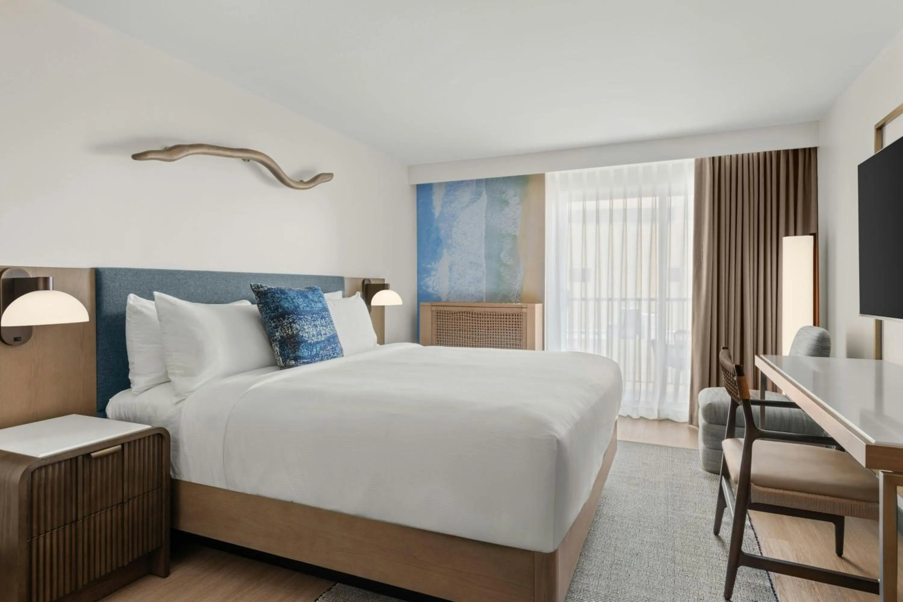 Photo of the whole room, Bed in The Seahaus Hotel, Atlantic City Boardwalk, a Tribute Portfolio Hotel