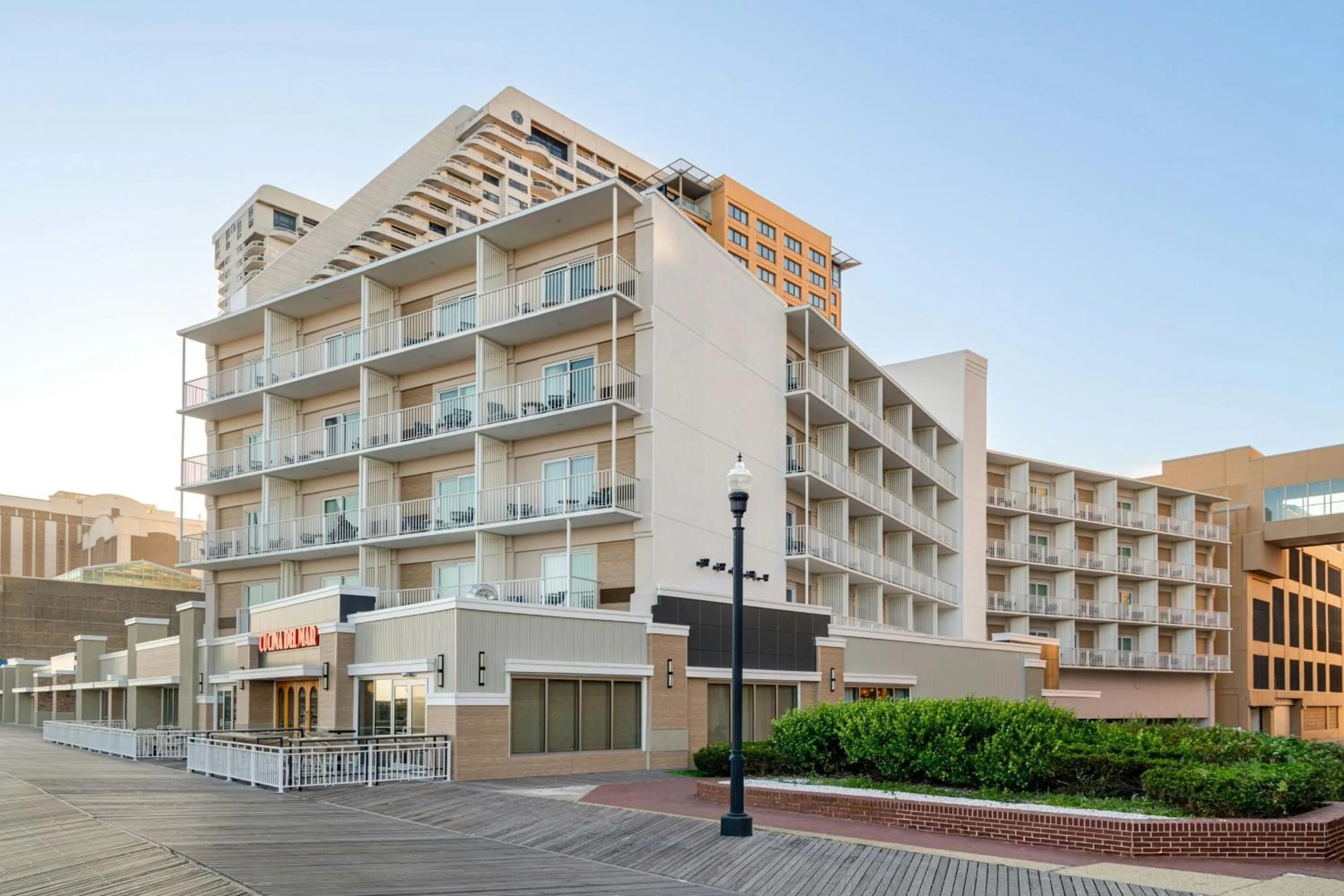 Property building in The Seahaus Hotel, Atlantic City Boardwalk, a Tribute Portfolio Hotel