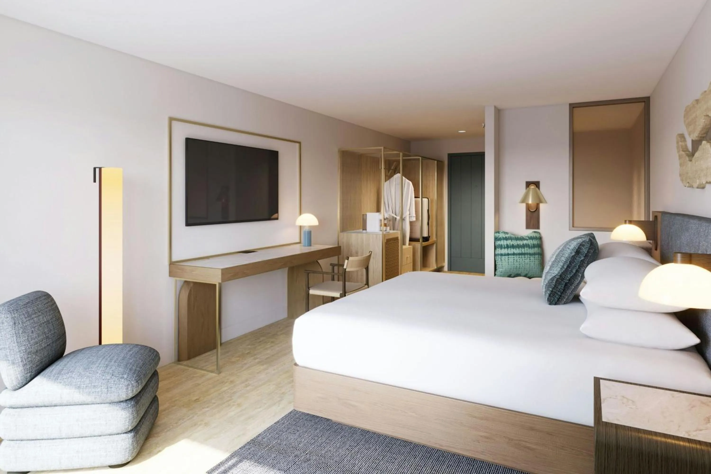 Photo of the whole room, Bed in The Seahaus Hotel, Atlantic City Boardwalk, a Tribute Portfolio Hotel