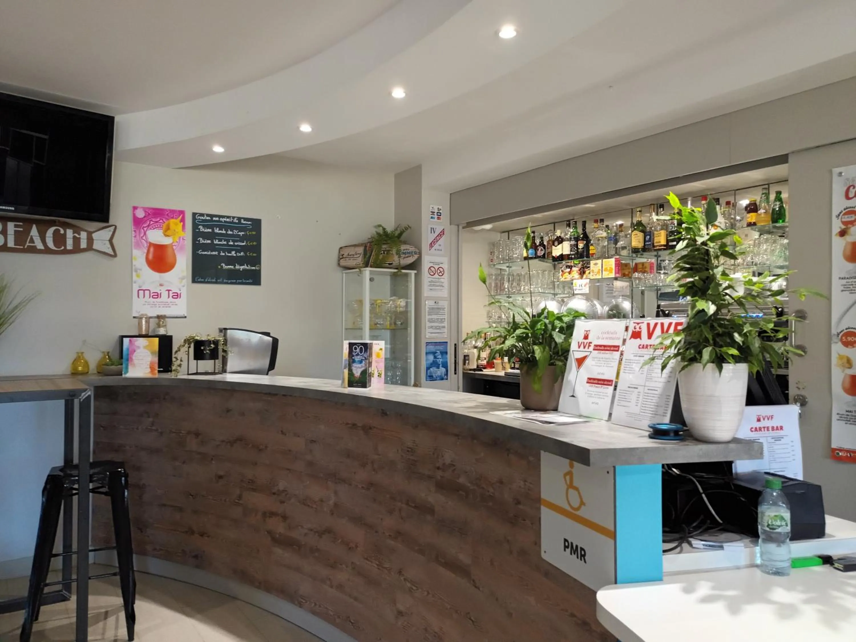 Lounge or bar in VVF Blériot-Plage