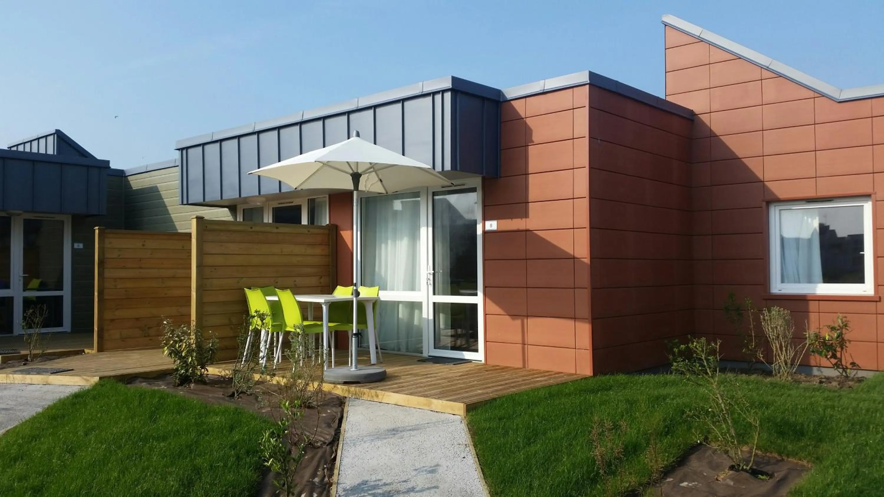 Patio in VVF Blériot-Plage