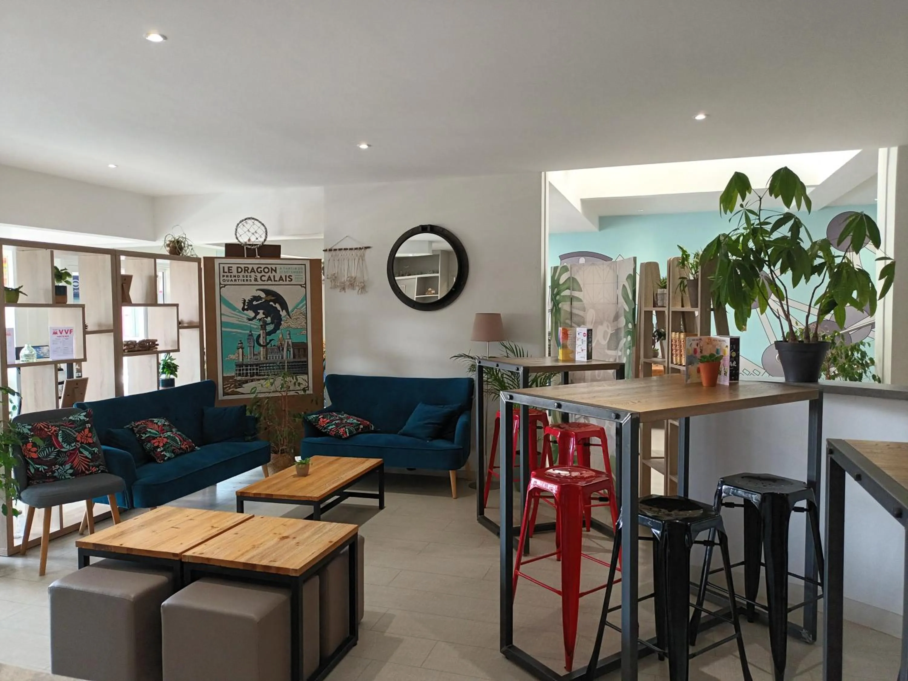 Lounge or bar in VVF Blériot-Plage