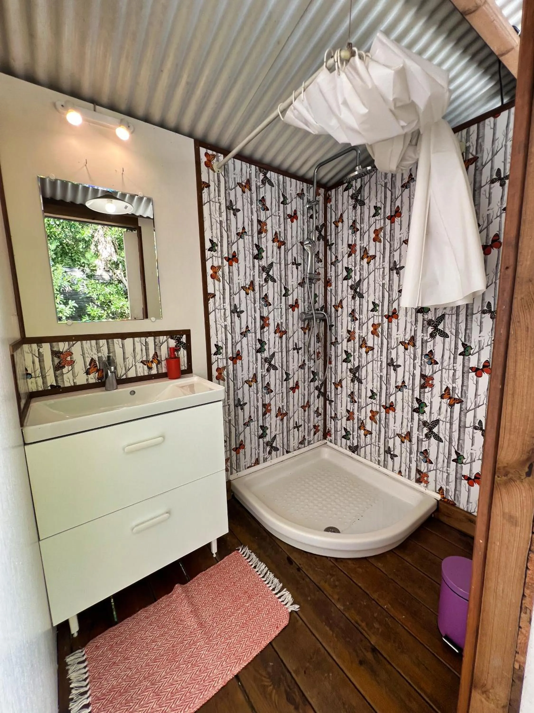 Bathroom in Bubble Dome Village