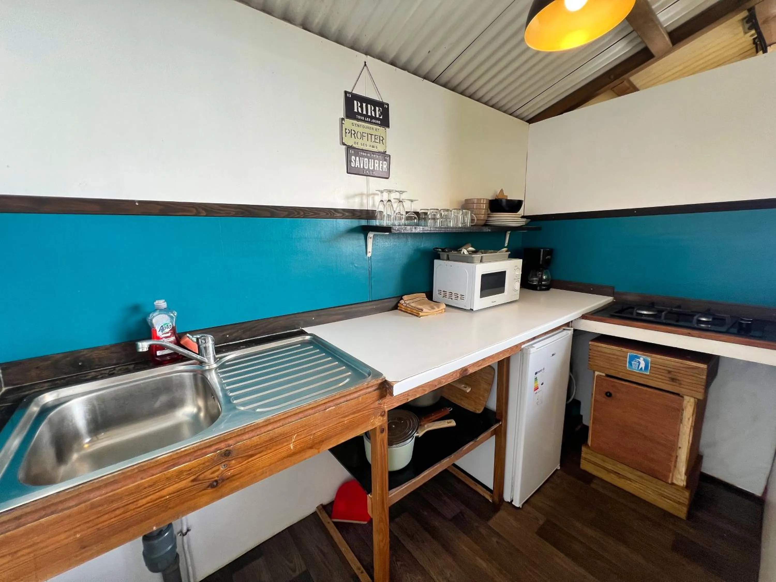 kitchen in Bubble Dome Village