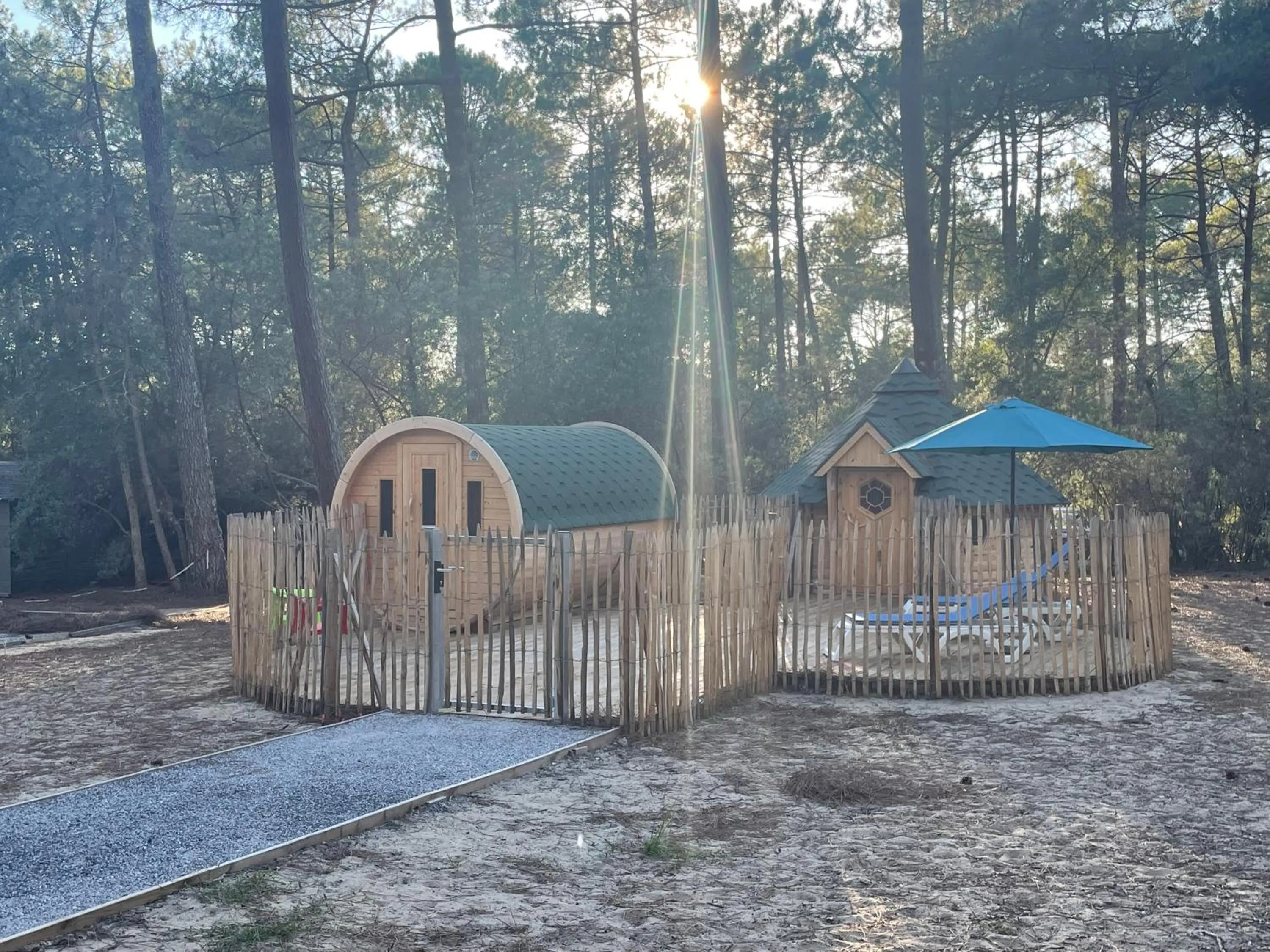 Sauna in VVF Landes Moliets