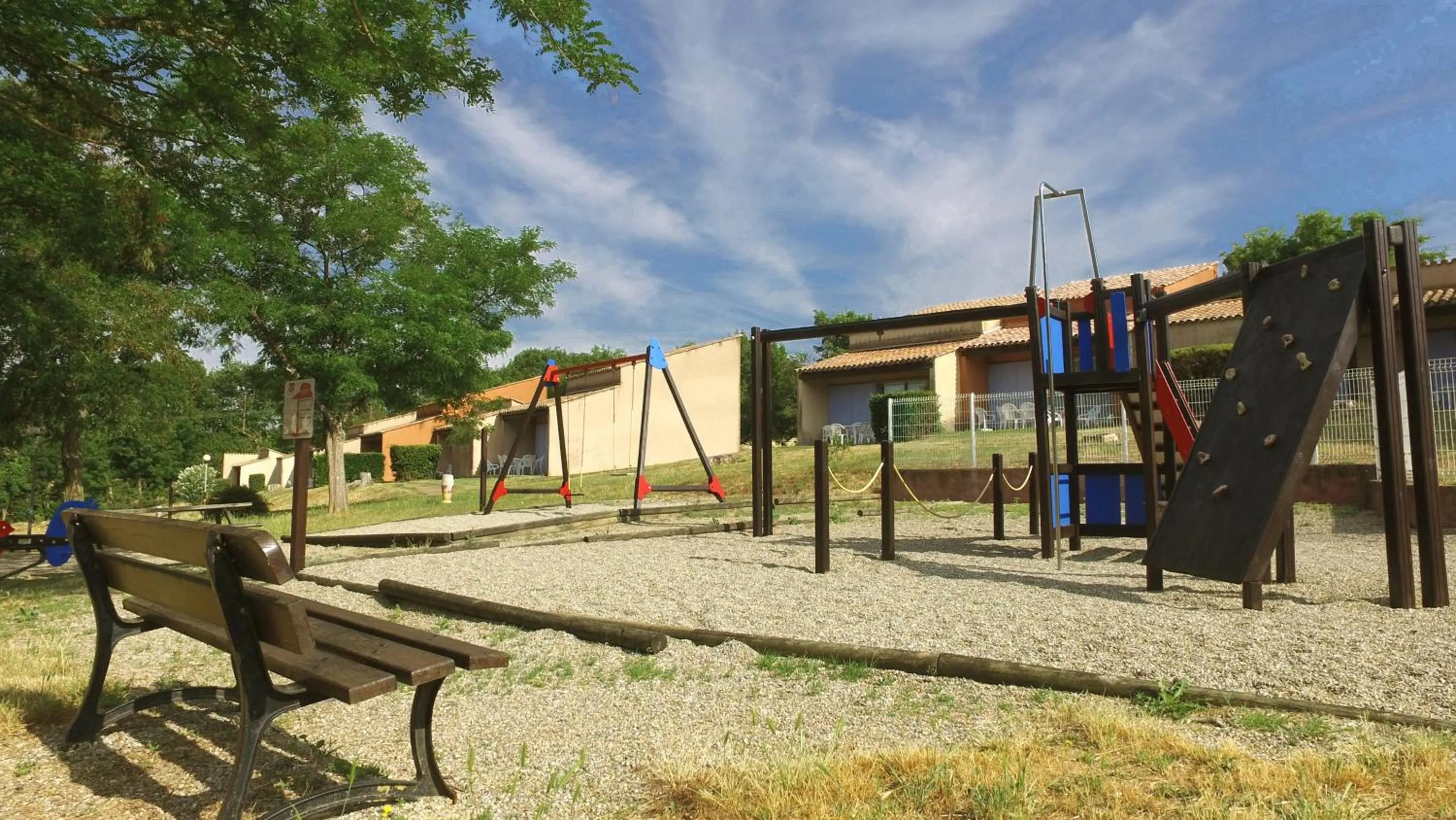 Children play ground in VVF Le Pays Cathare Carcassonne