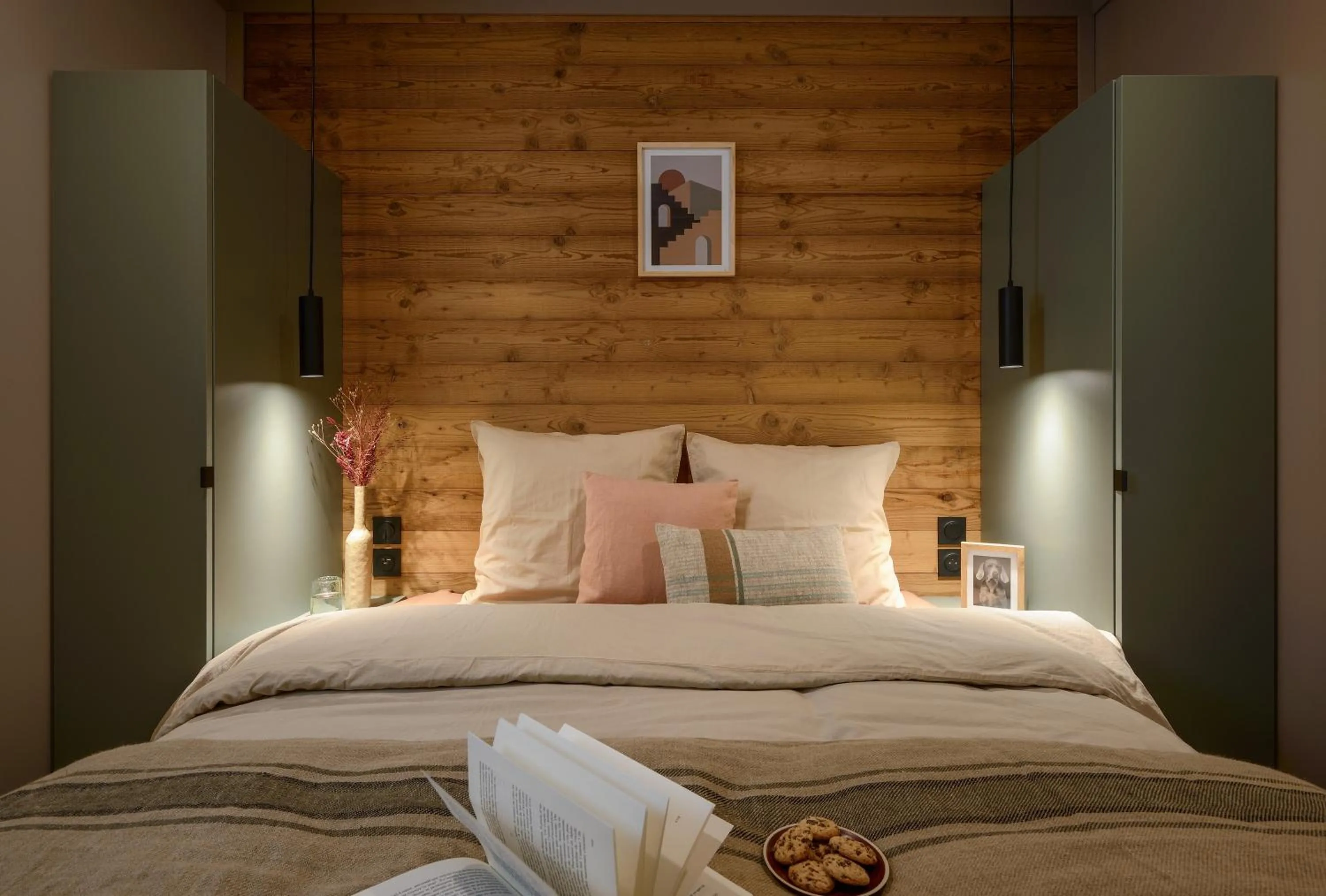 Bed in VVF Le Pays Cathare Carcassonne