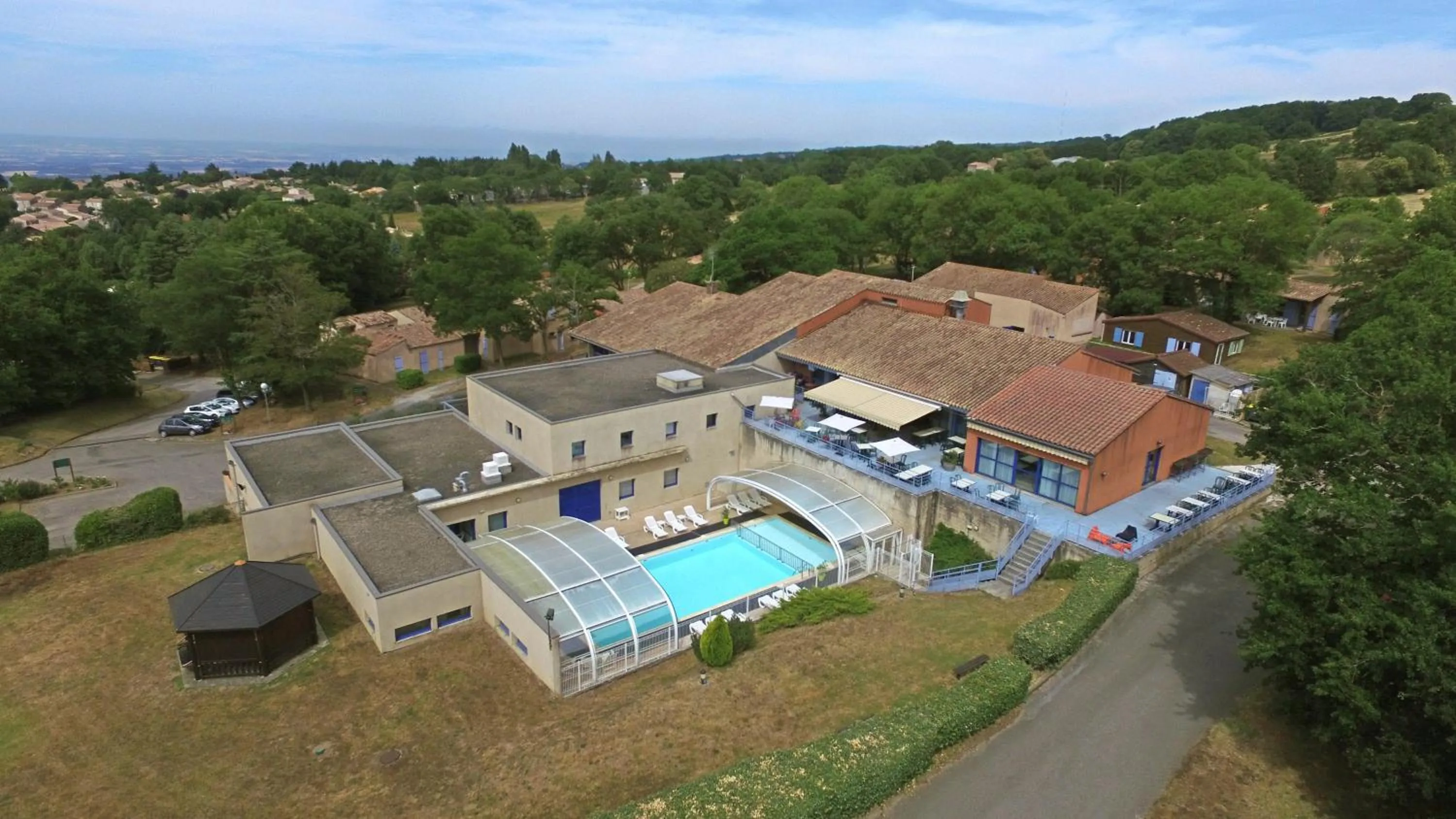 Swimming pool in VVF Le Pays Cathare Carcassonne