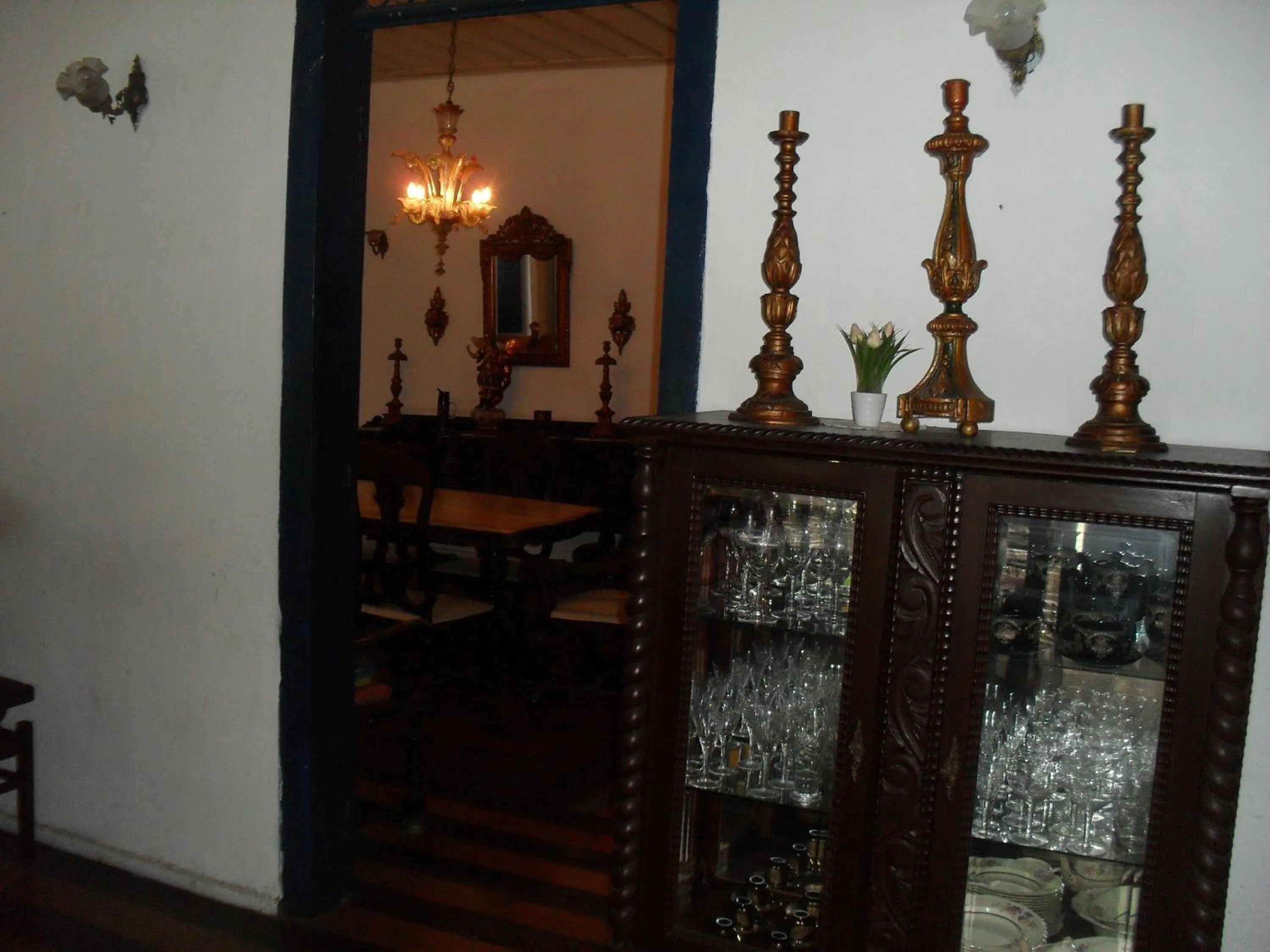 Decorative detail in Pousada Barroco na Bahia