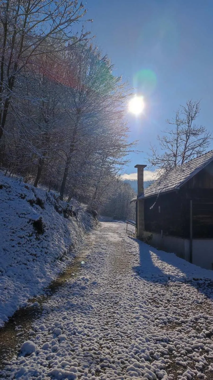 Winter in Kuća za odmor Trnac