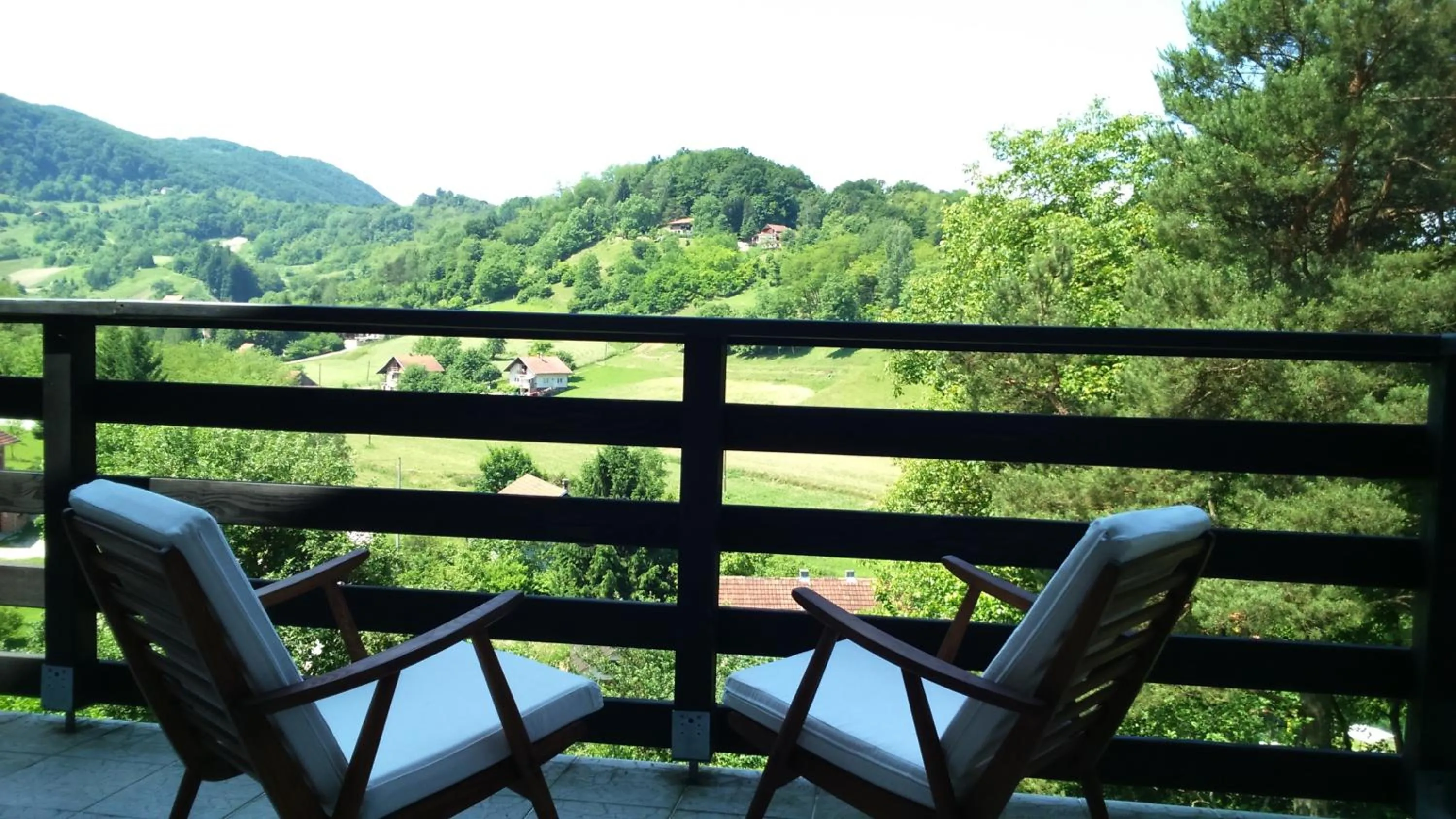 Balcony/Terrace in Kuća za odmor Trnac