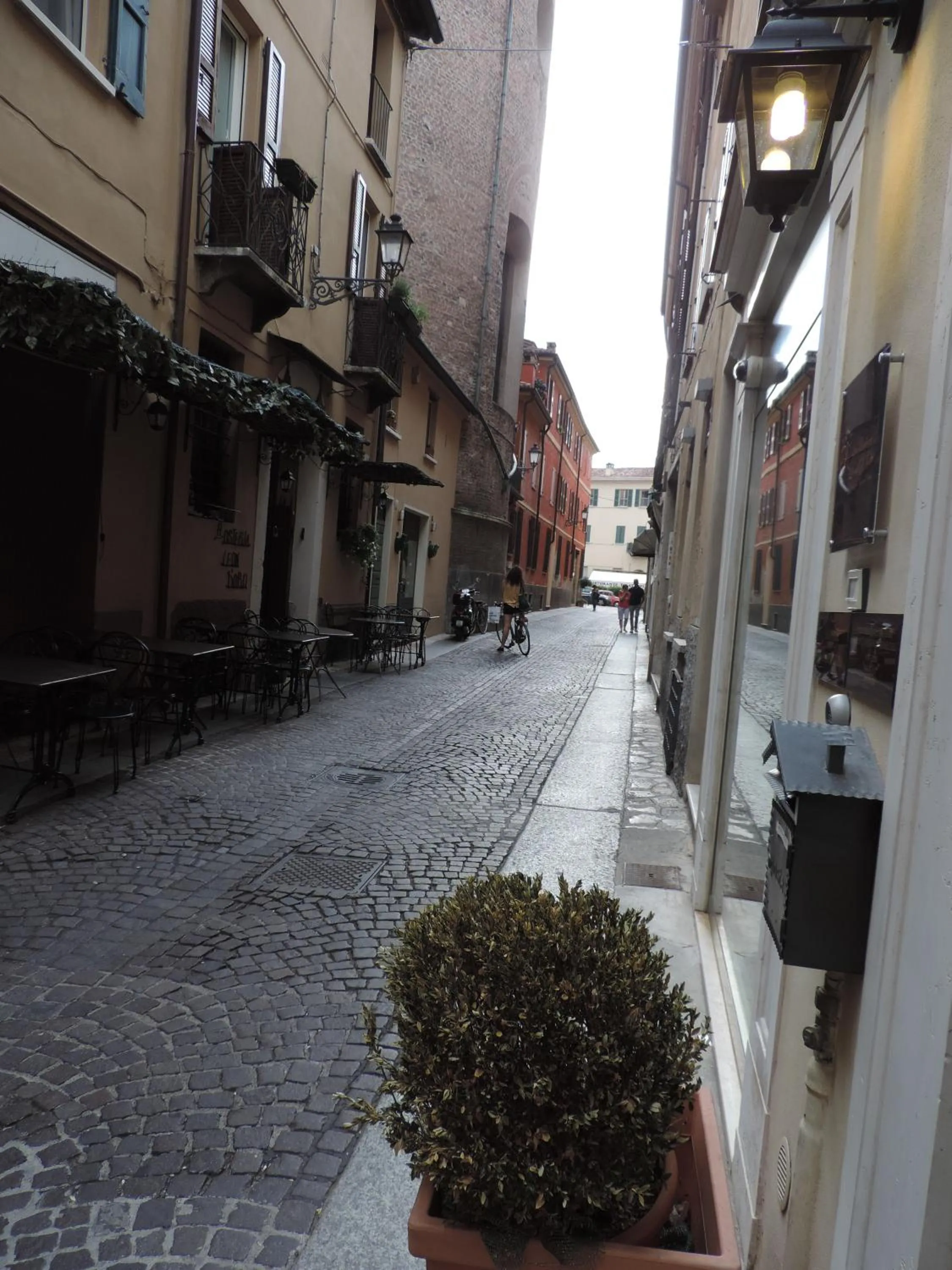 City view in Hotel Leon D'Oro