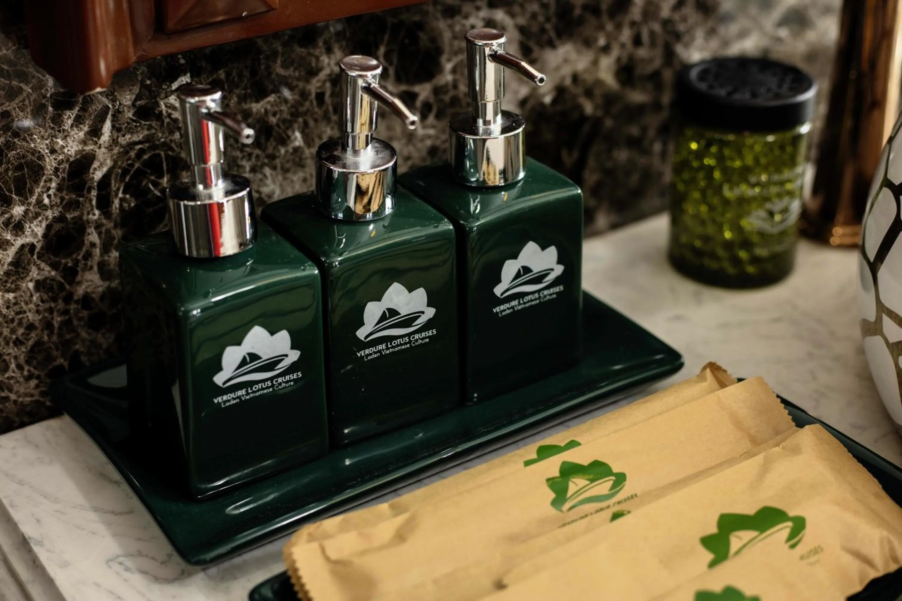 Shower in Verdure Lotus Grandeur Cruise on Ha Long Bay