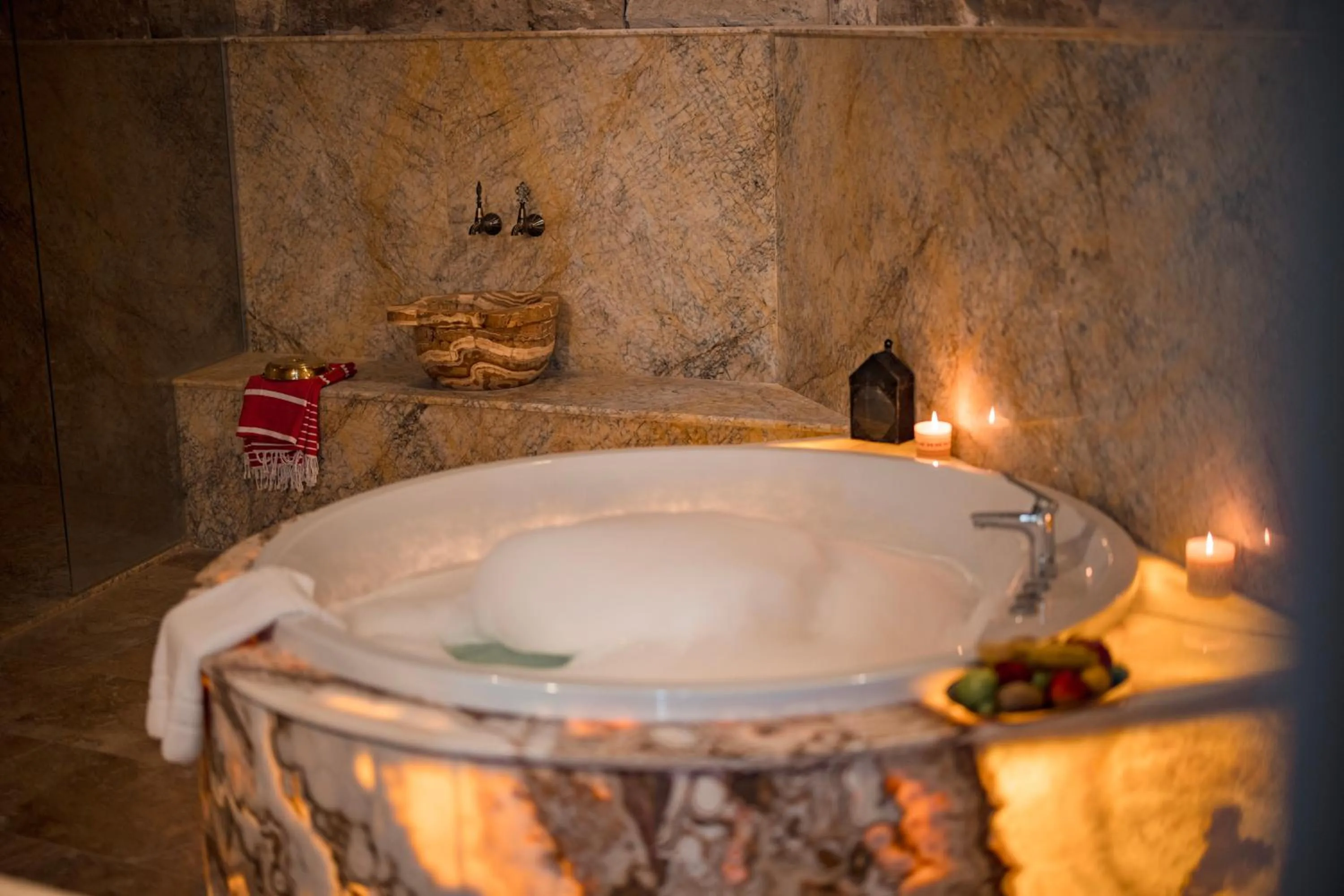 Hot Tub in The Kingdom Of Cappadocia Luxury Cave Hotel