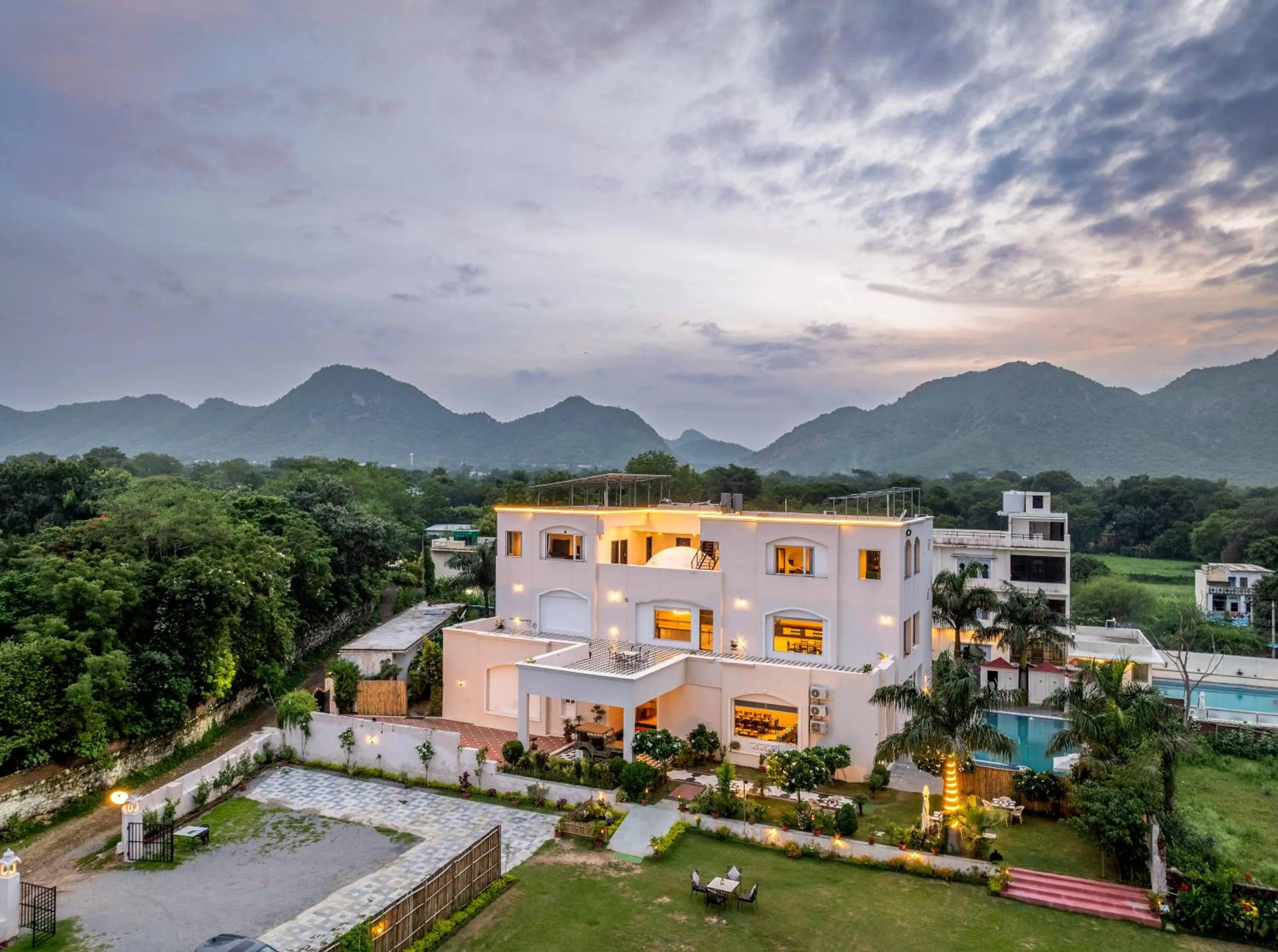 Property building in Surya Kothi Resort