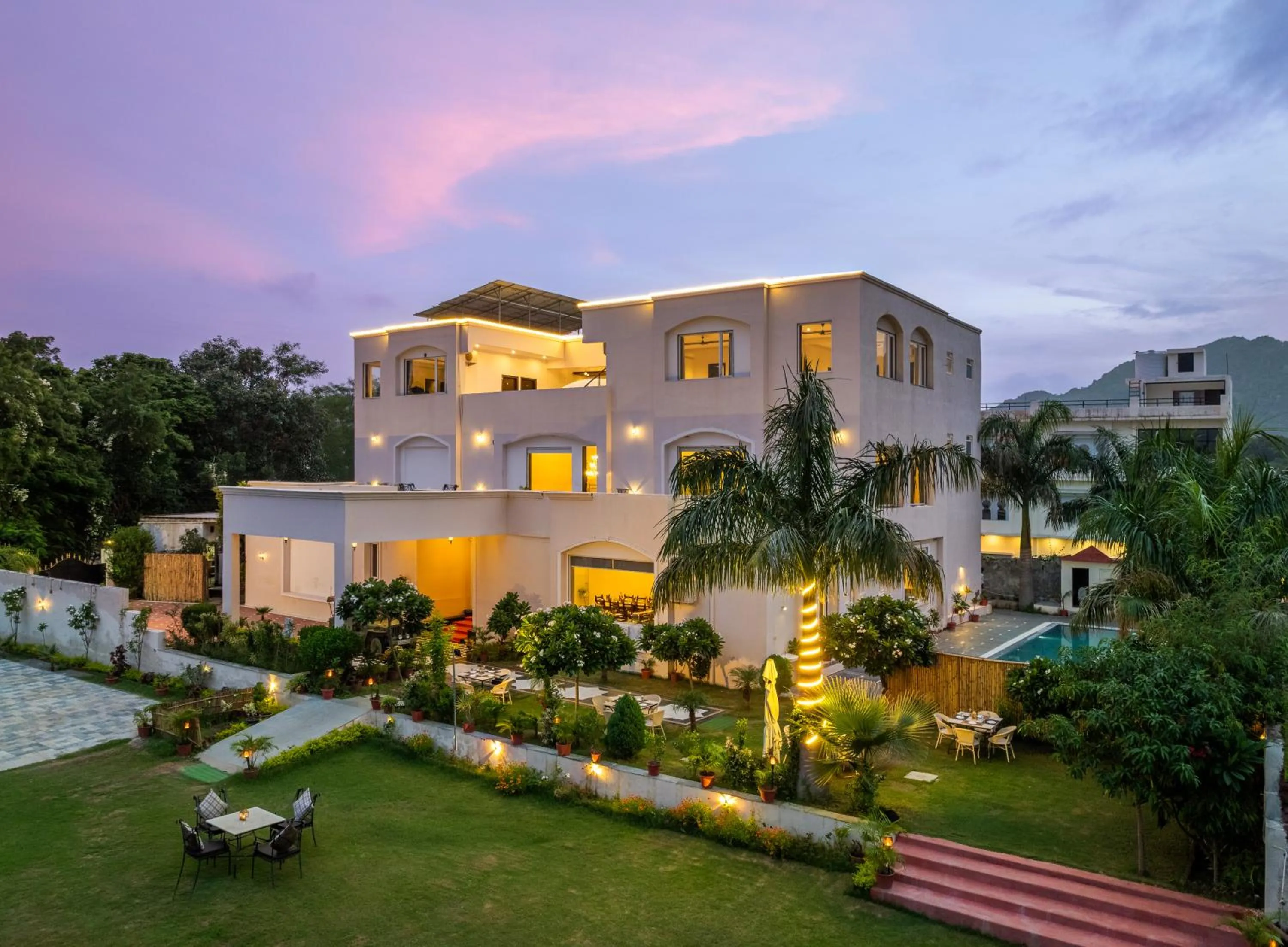 Property building in Surya Kothi Resort