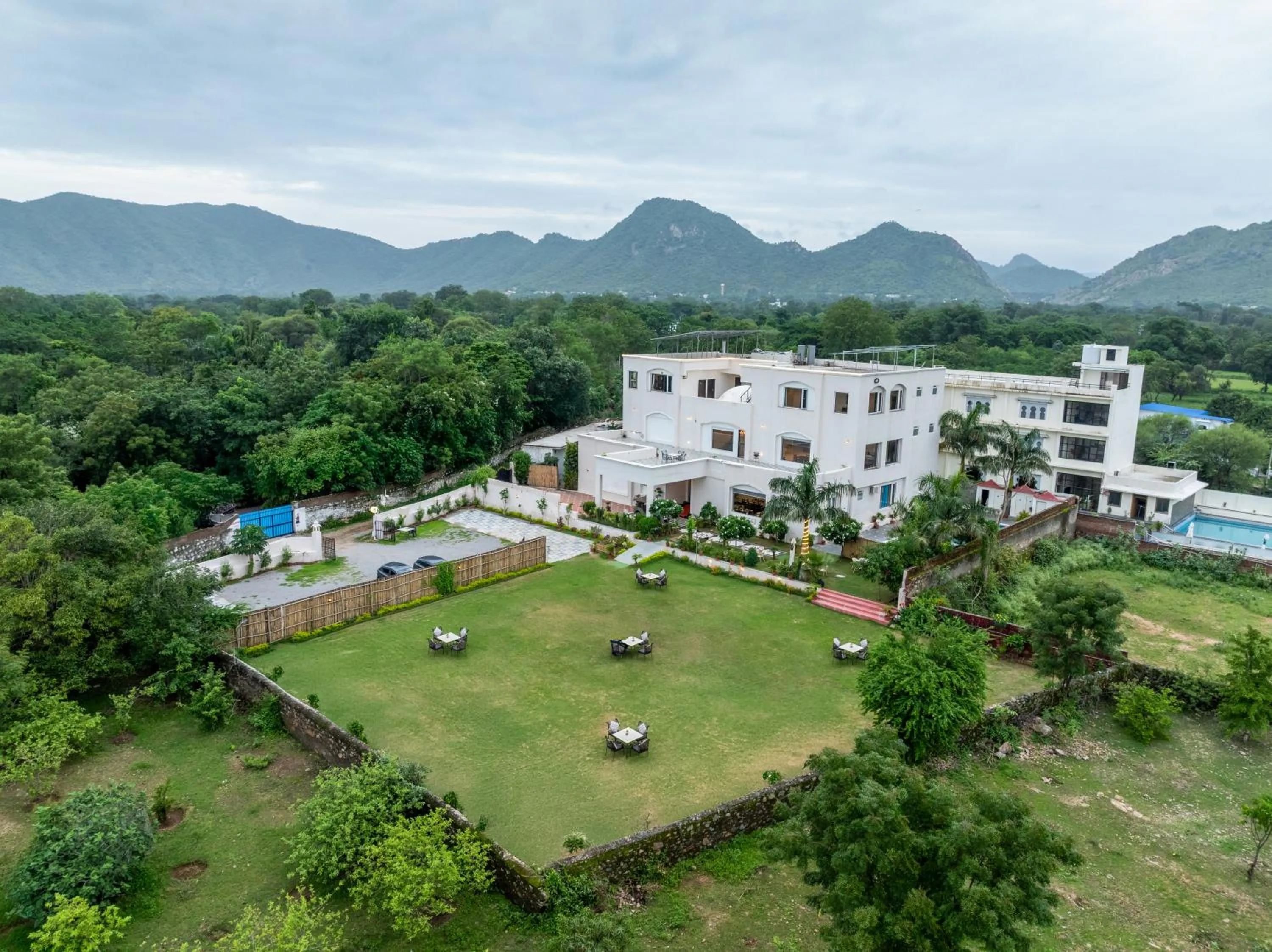 Property building in Surya Kothi Resort