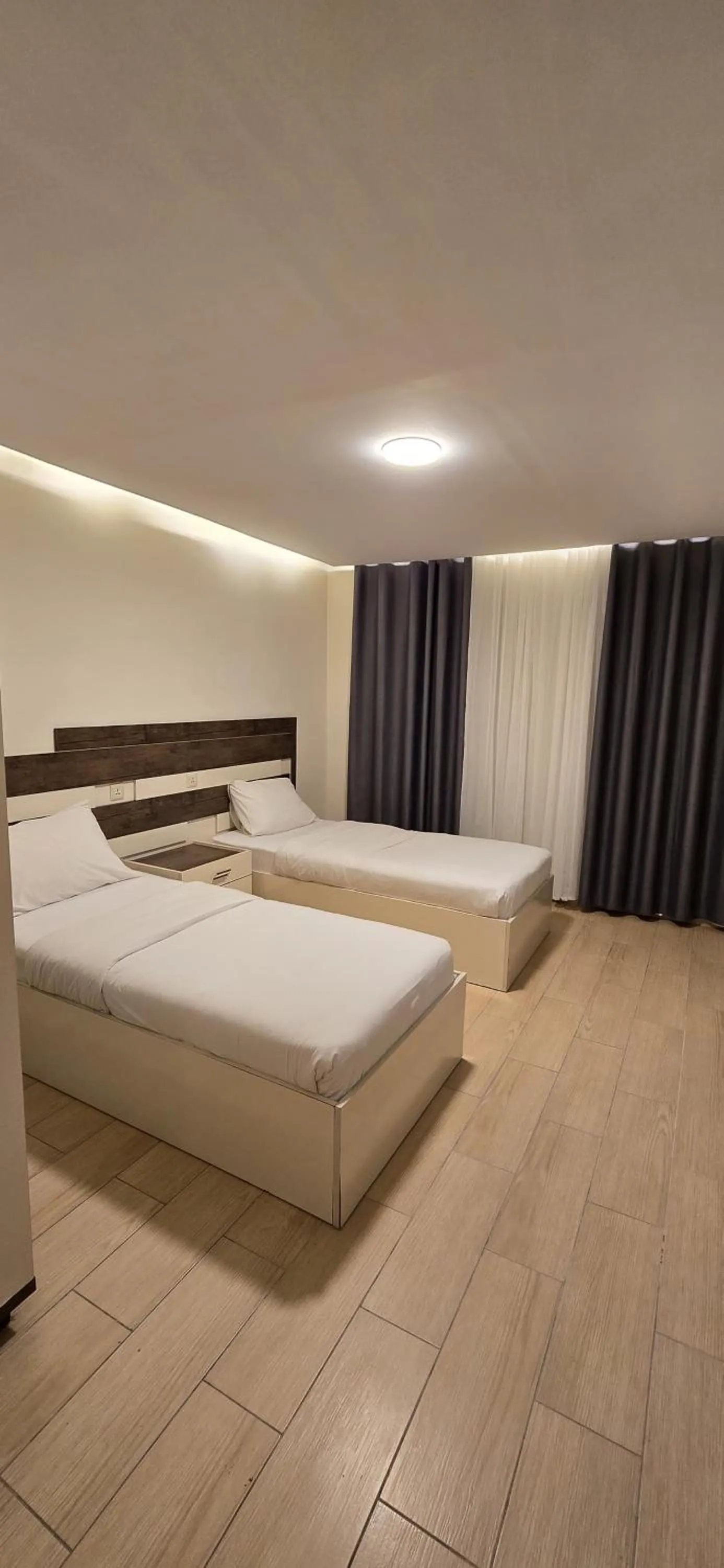 Bed in Balcony Hotel