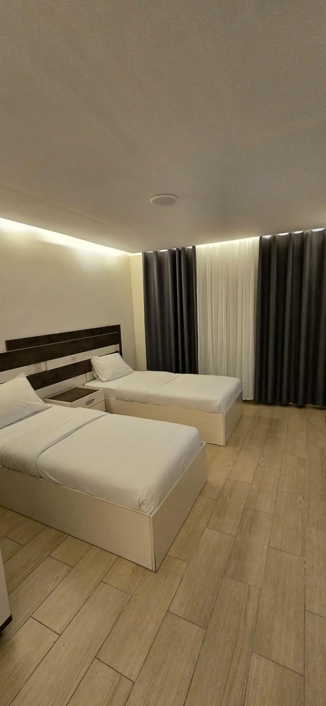 Bed in Balcony Hotel