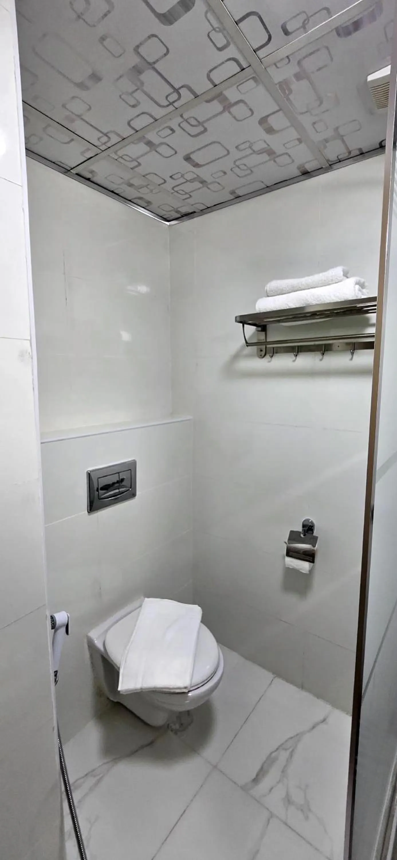 Toilet in Balcony Hotel