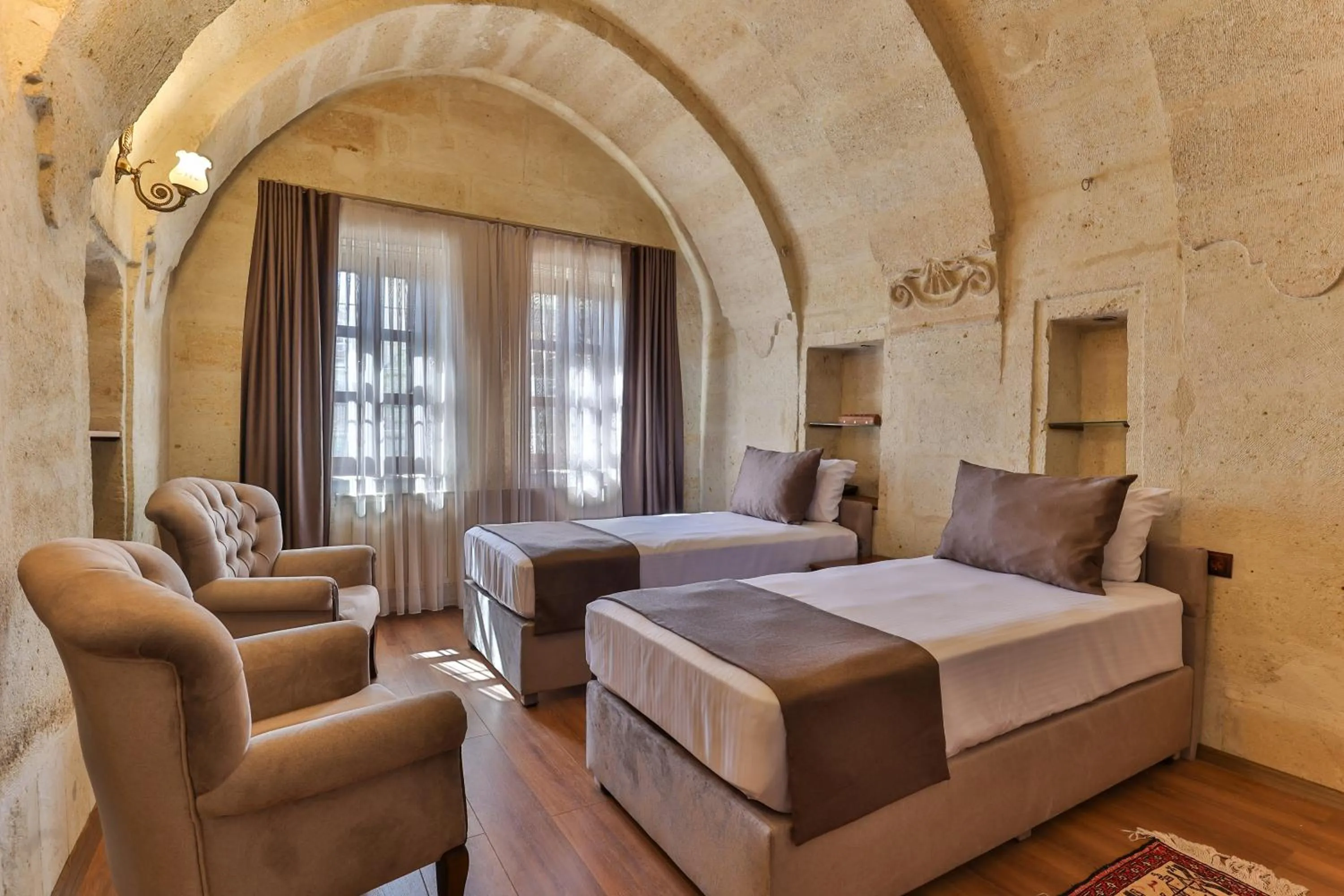 Bed in Hotel Asia Minor