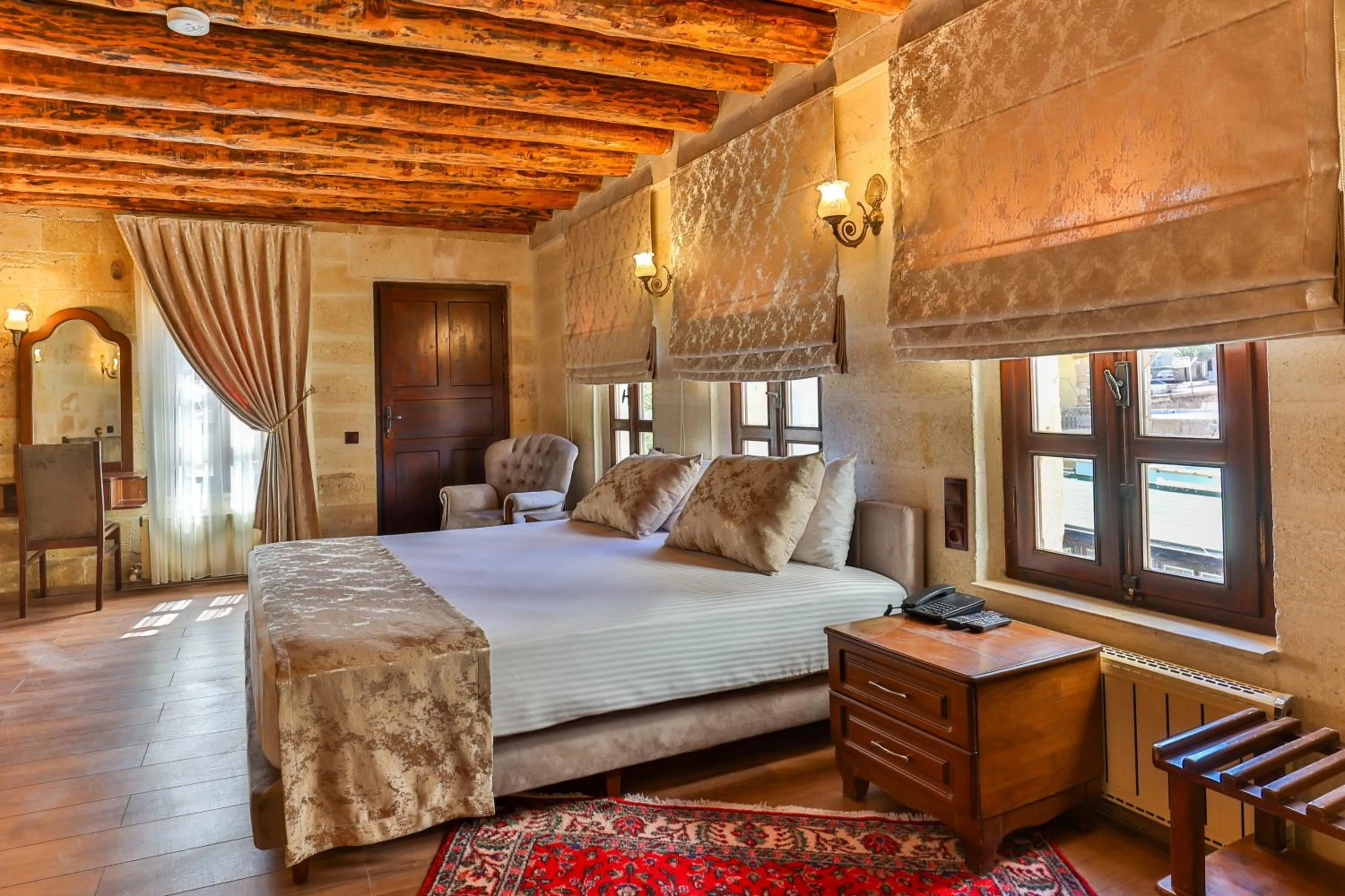 Bed in Hotel Asia Minor