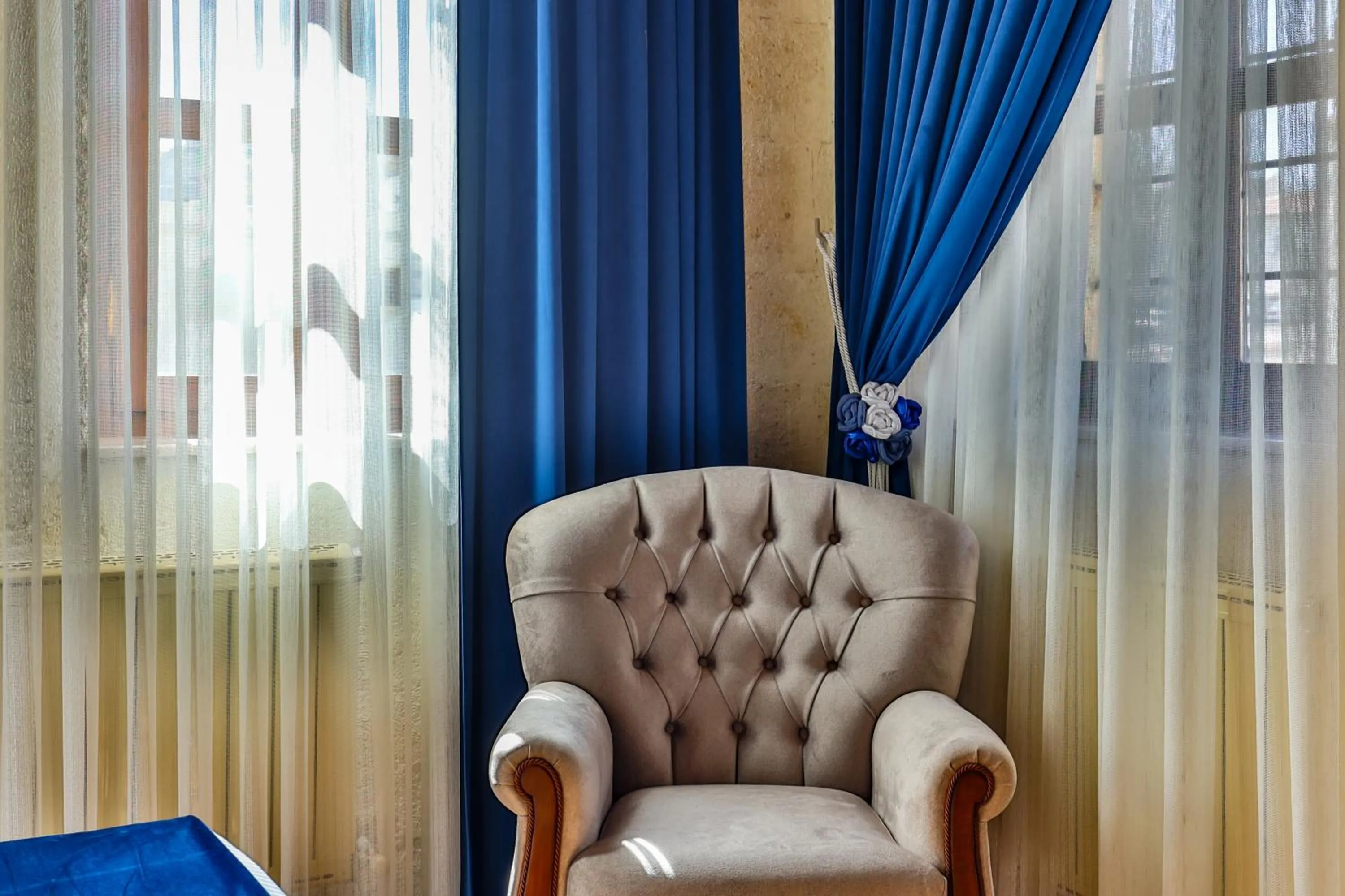 Seating area in Hotel Asia Minor