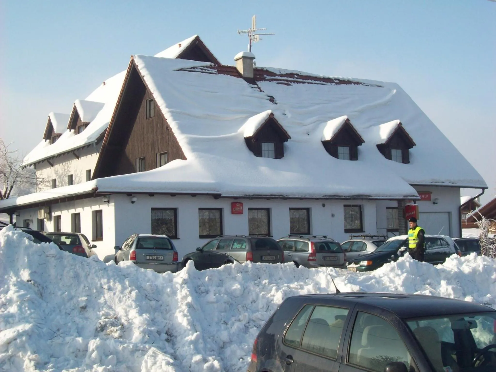 Property building in hotel U lip Trojanovice