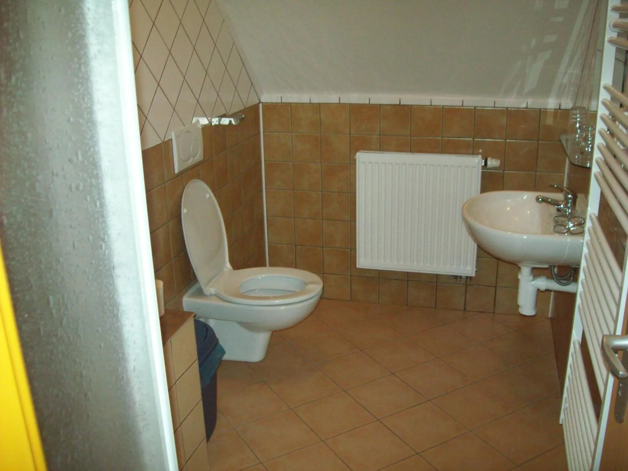 Bathroom in hotel U lip Trojanovice